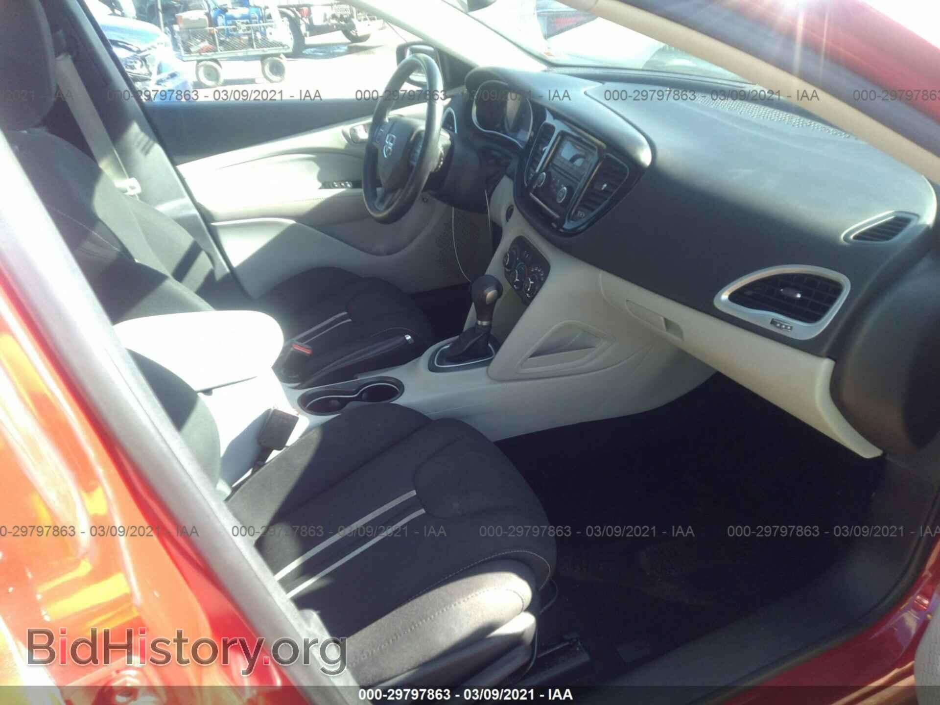 2013 DODGE DART - VIN: 1C3CDFBA3DD290165 - Photo 5