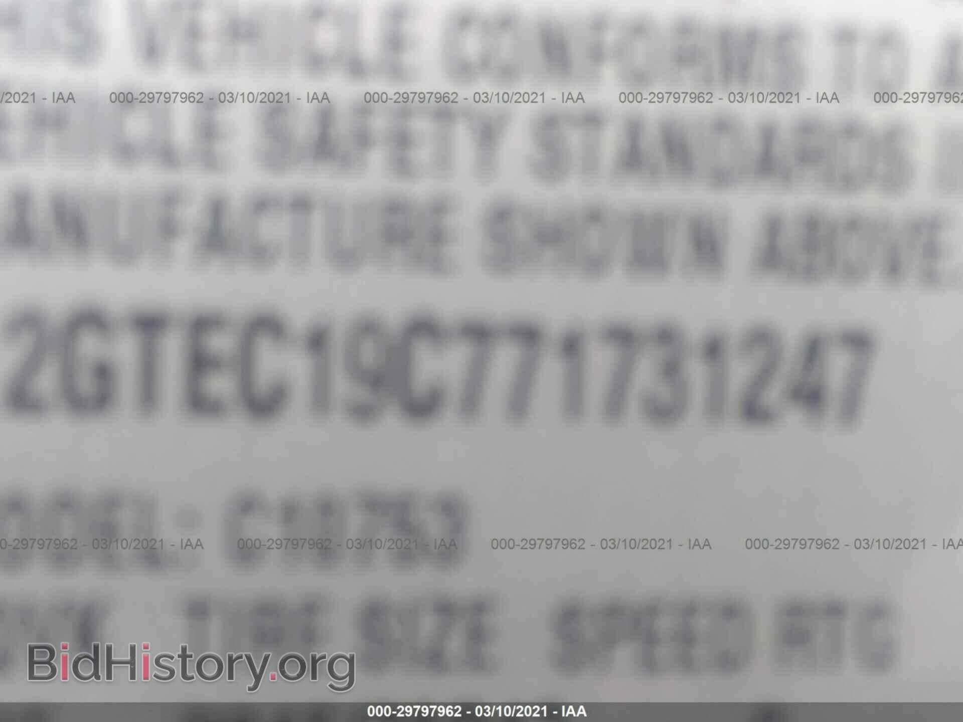2007 GMC SIERRA 1500 - VIN: 2GTEC19C771731247 - Фото 9