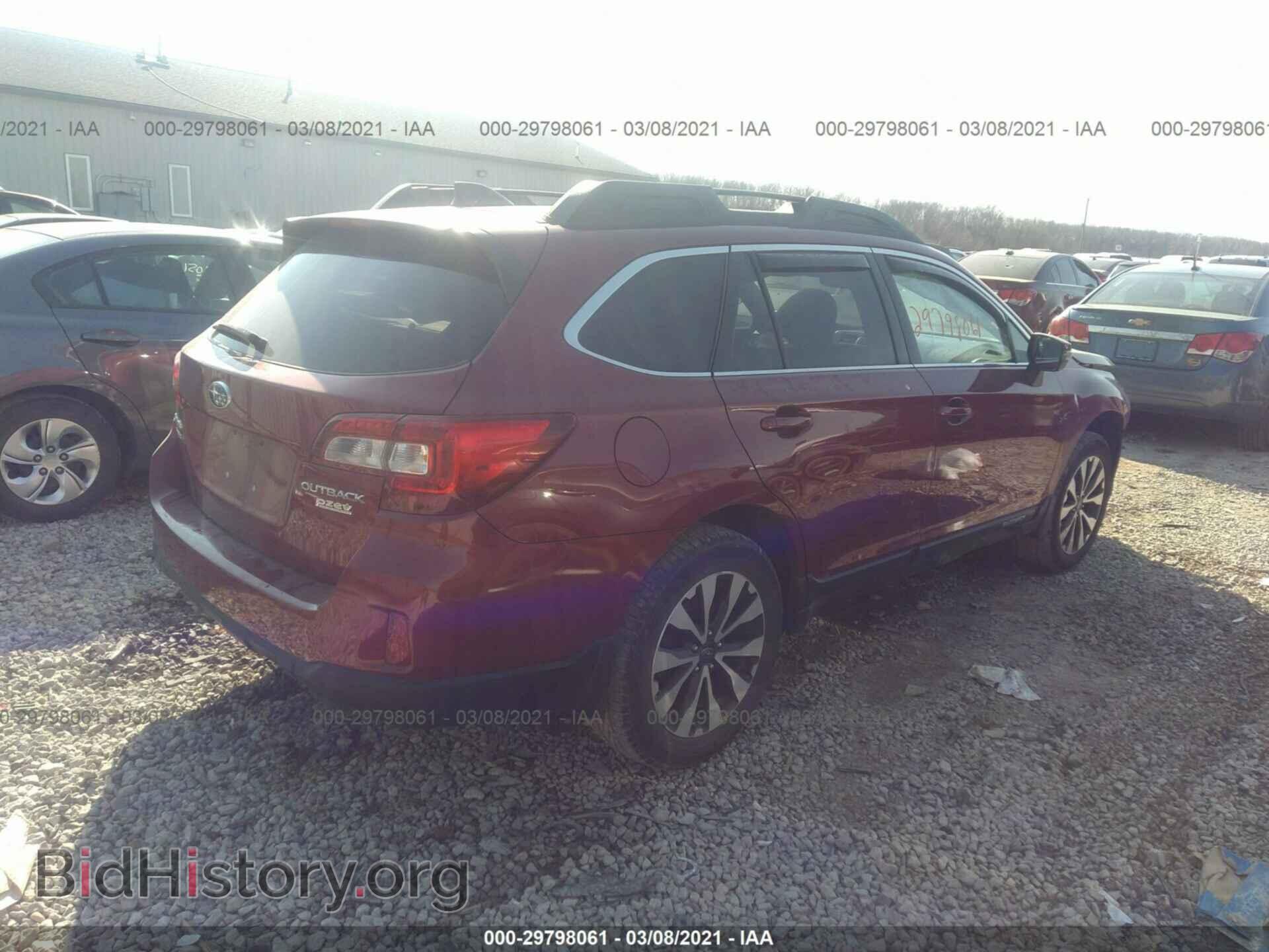 2017 SUBARU OUTBACK - VIN: 4S4BSAKC1H3399779 - Фото 4