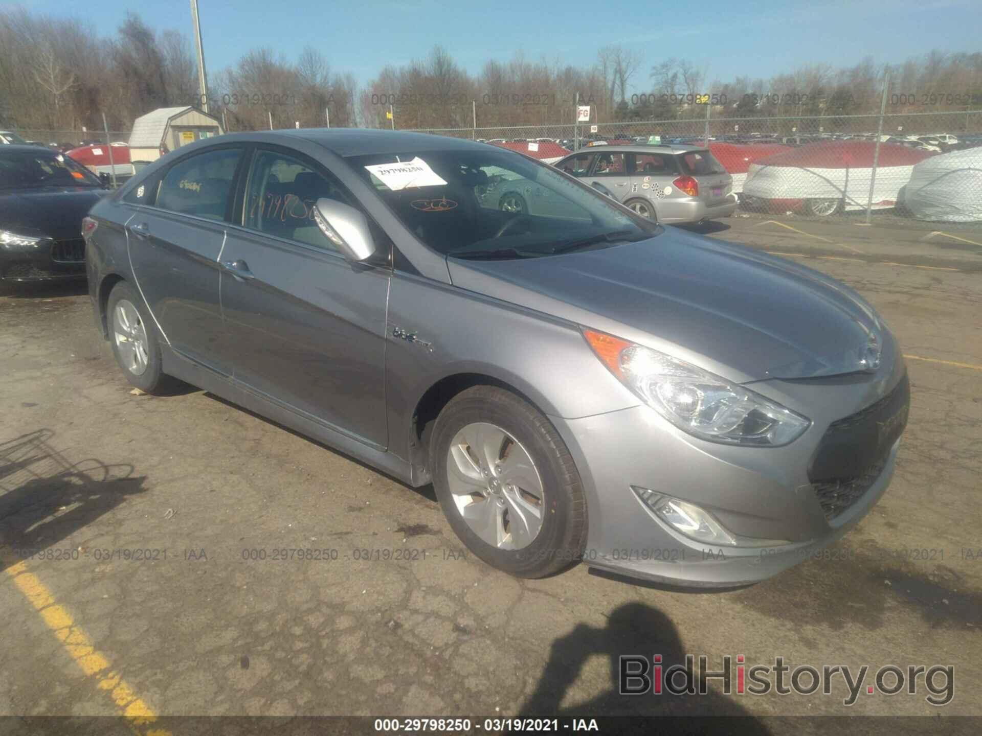 Photo KMHEC4A45FA126519 - HYUNDAI SONATA HYBRID 2015