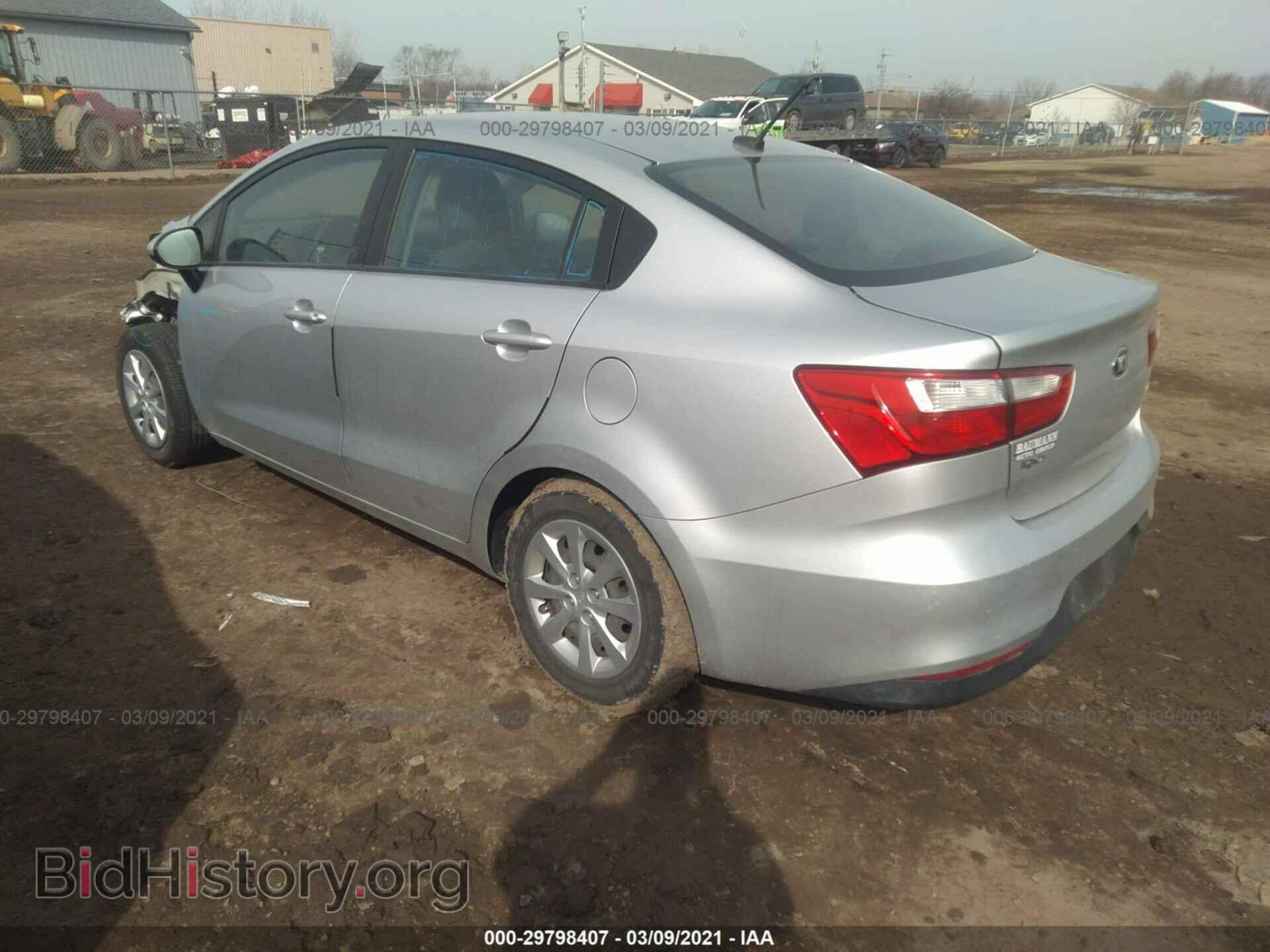 2016 KIA RIO - VIN: KNADM4A3XG6548632 - Фото 3
