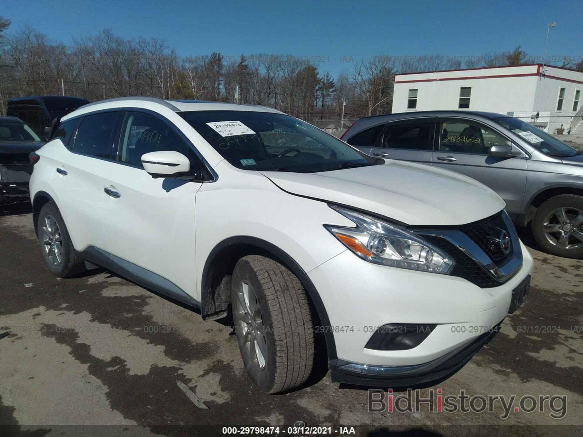 Photo 5N1AZ2MH3HN149809 - NISSAN MURANO 2017