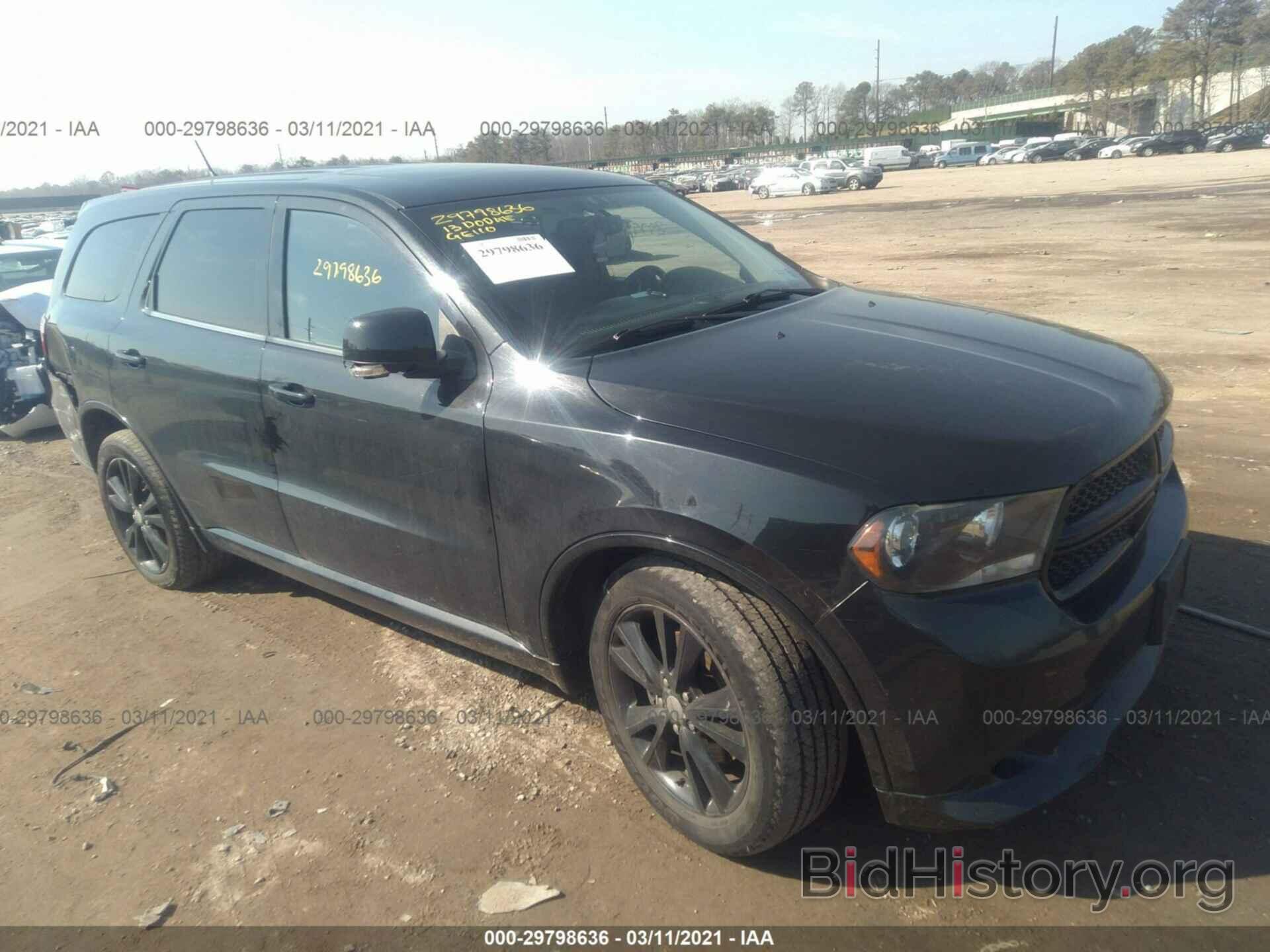 Photo 1C4SDJCT5DC660483 - DODGE DURANGO 2013