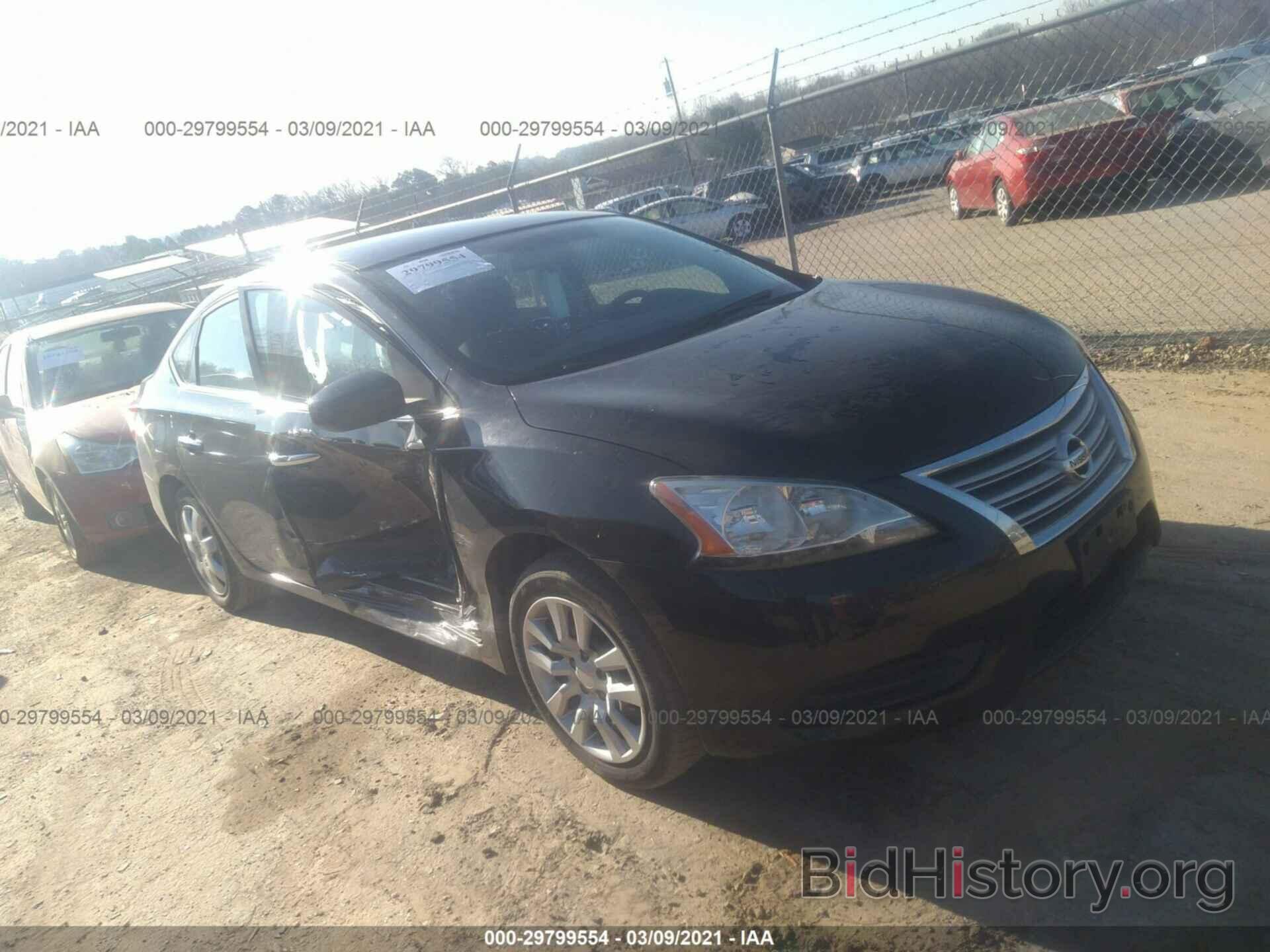 Photo 3N1AB7AP9DL768638 - NISSAN SENTRA 2013