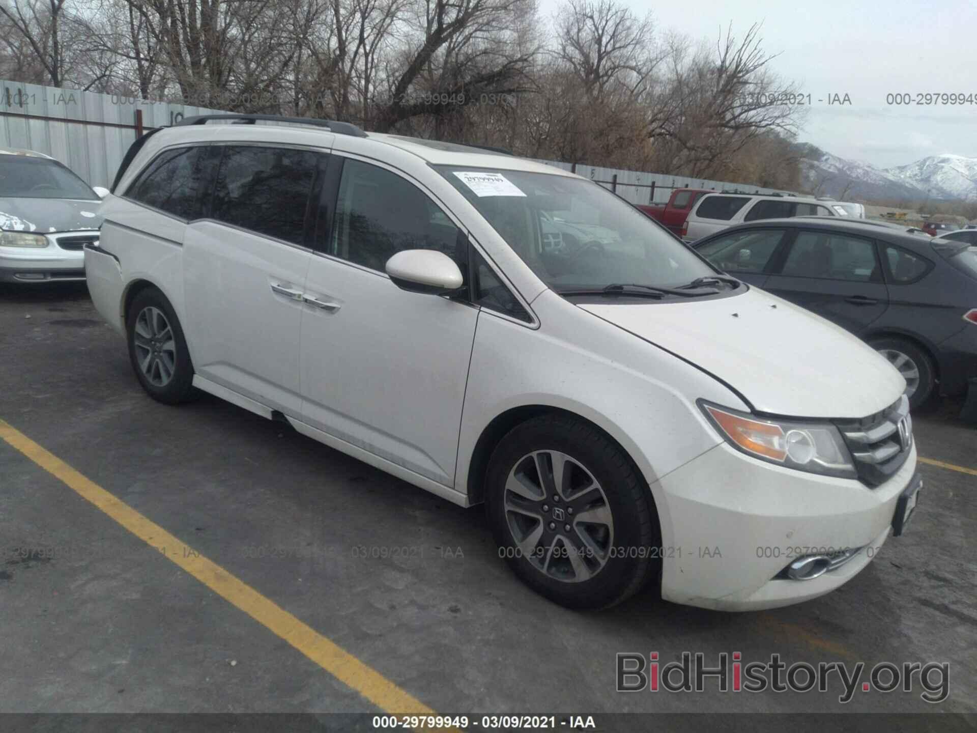 Фотография 5FNRL5H91GB134641 - HONDA ODYSSEY 2016