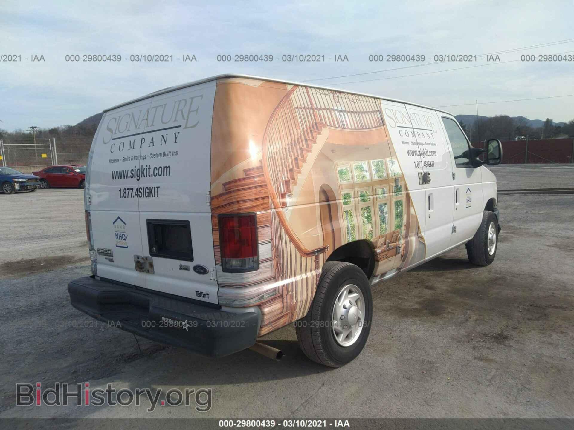 2012 FORD ECONOLINE CARGO VAN - VIN: 1FTNE2EW7CDA69250 - Фото 4