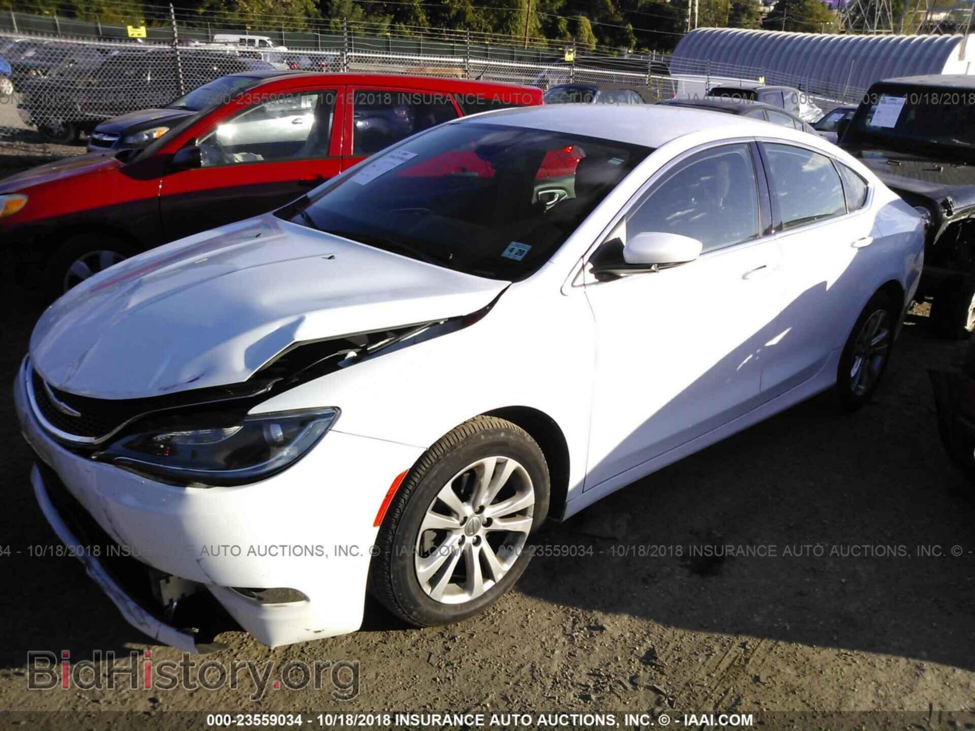 2015 CHRYSLER 200 - VIN: 1C3CCCAB1FN741442 - Фото 2