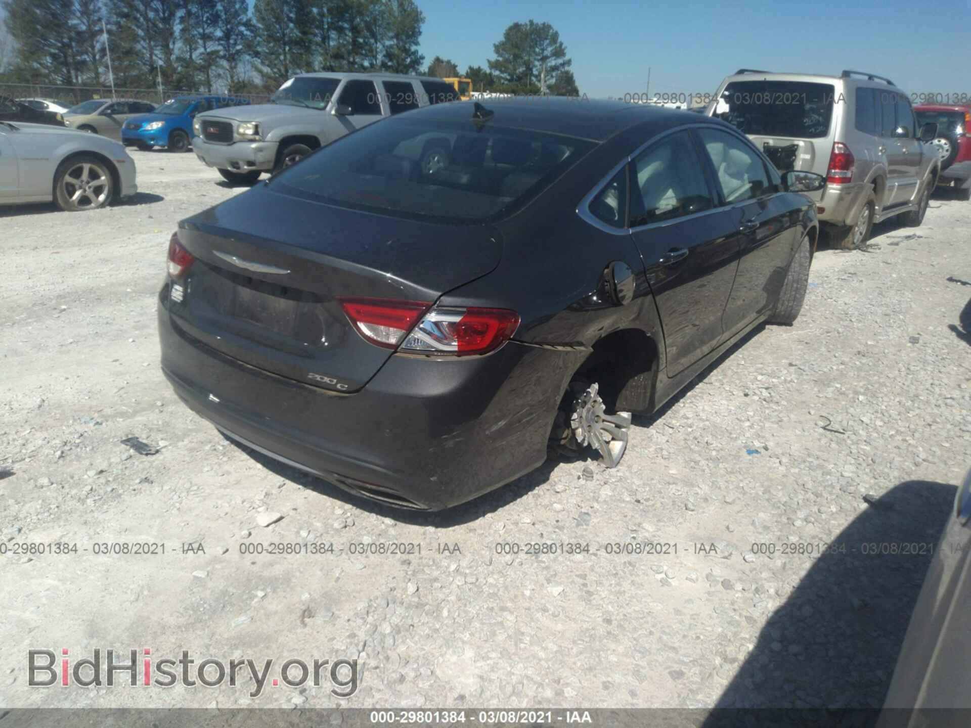 2016 CHRYSLER 200 - VIN: 1C3CCCCG6GN185008 - Photo 4