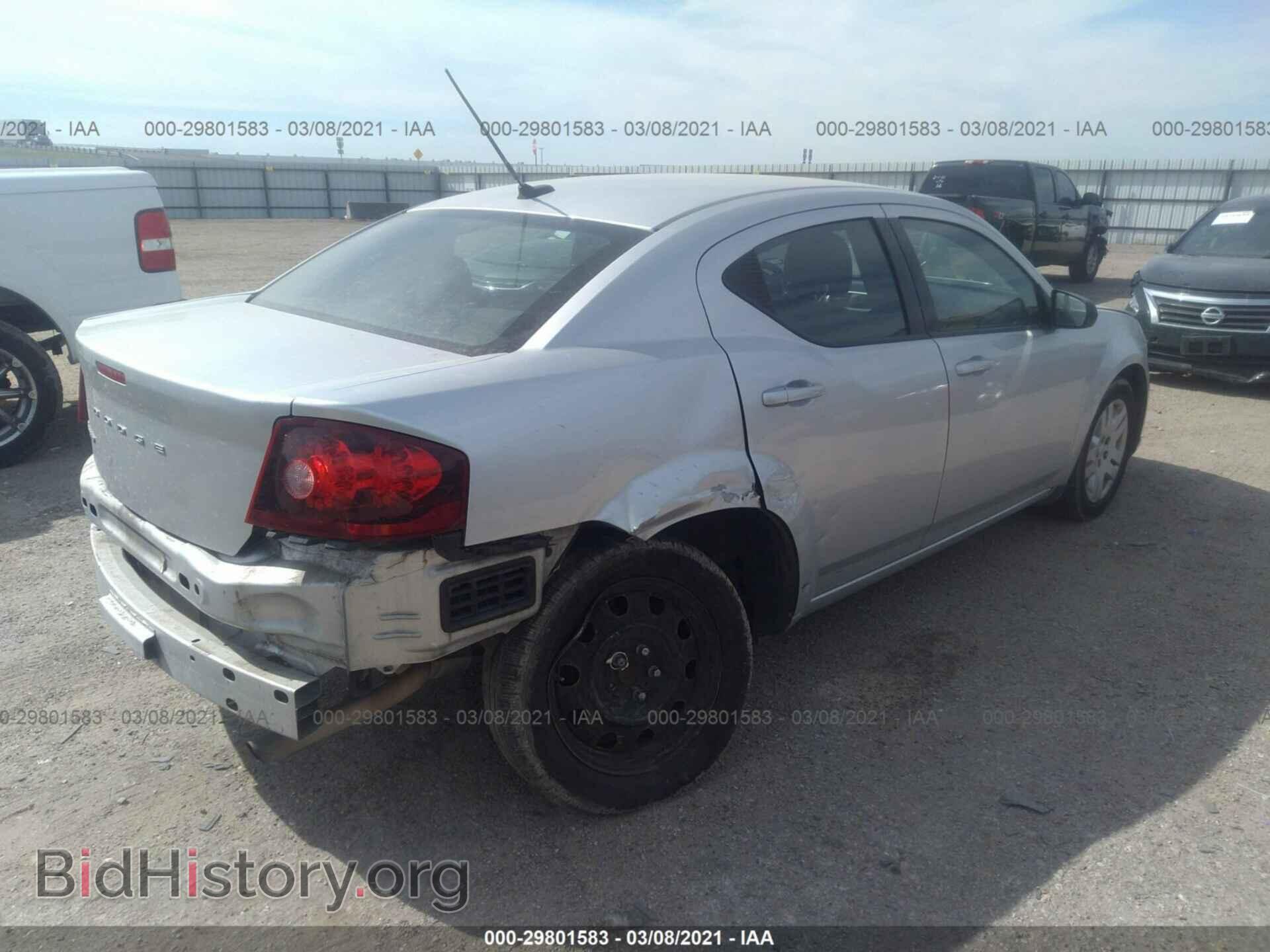 2011 DODGE AVENGER - VIN: 1B3BD4FB6BN508400 - Photo 4