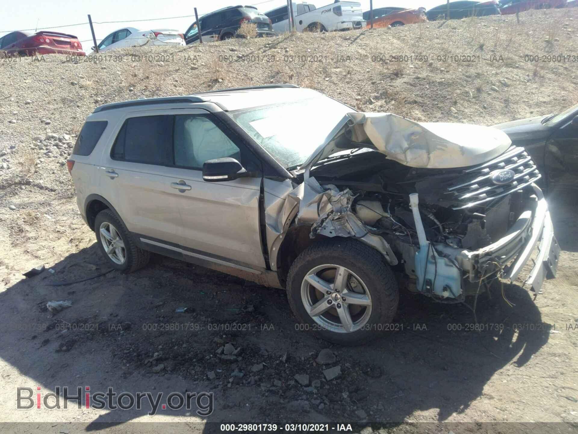Photo 1FM5K8D89HGD18390 - FORD EXPLORER 2017