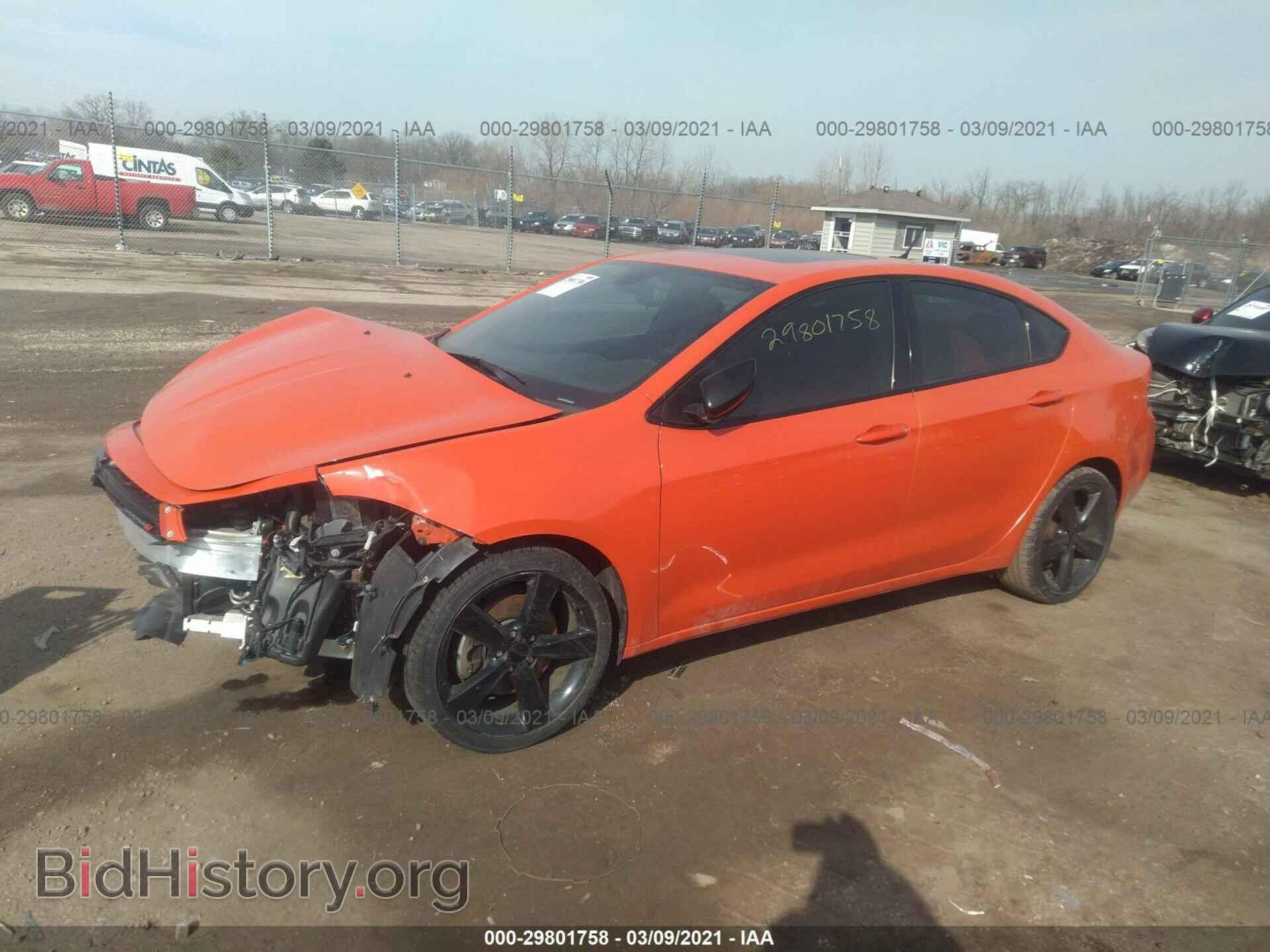 2015 DODGE DART - VIN: 1C3CDFBBXFD344654 - Фото 2
