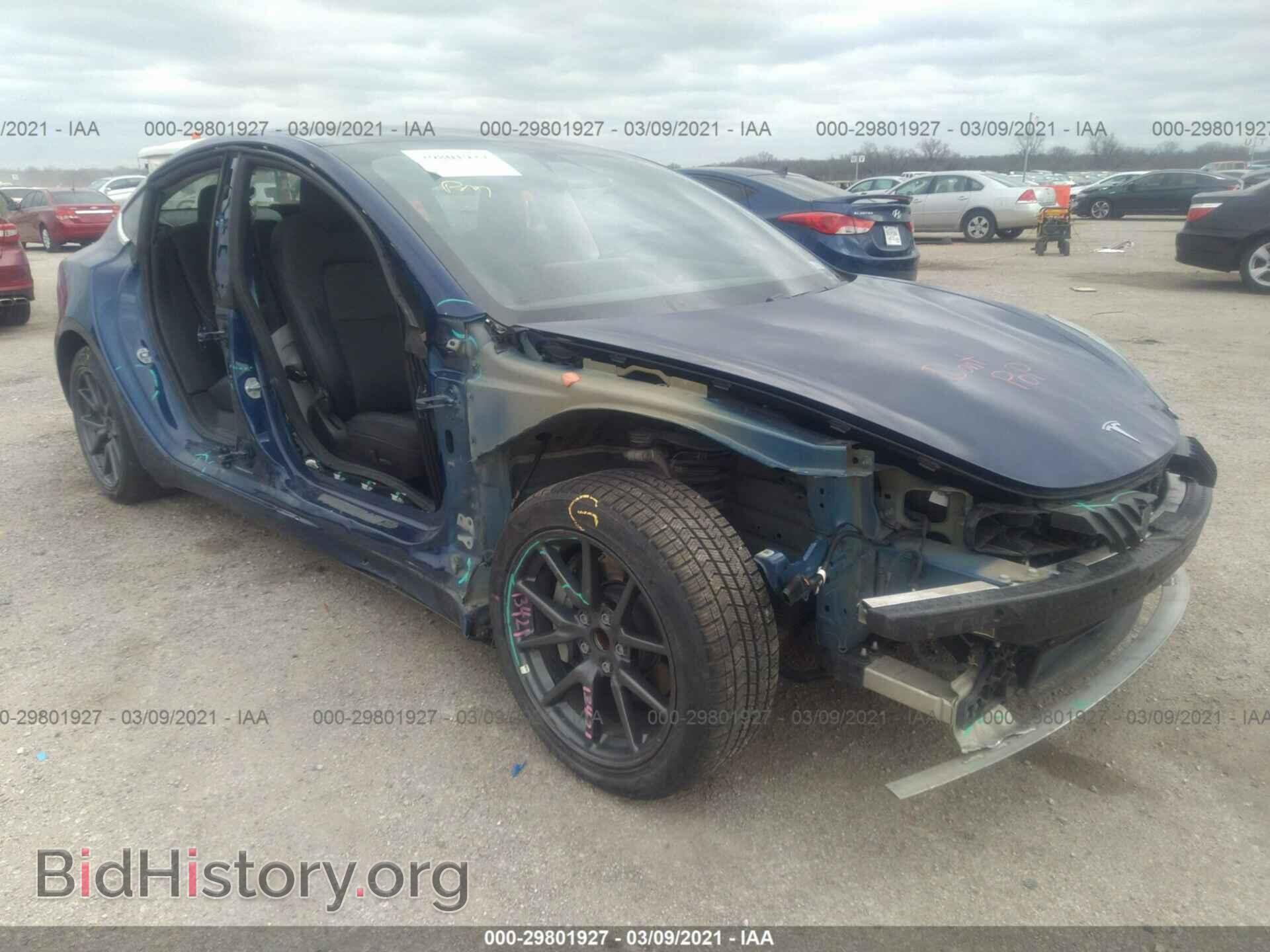 Photo 5YJ3E1EA8KF400933 - TESLA MODEL 3 2019