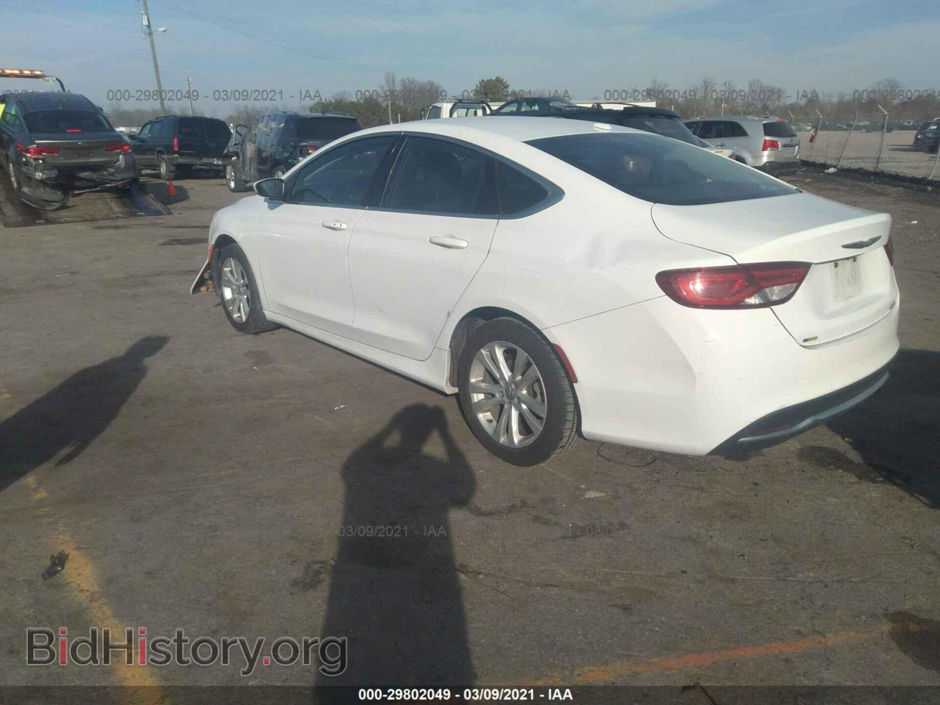 2015 CHRYSLER 200 - VIN: 1C3CCCAB8FN607320 - Фото 3