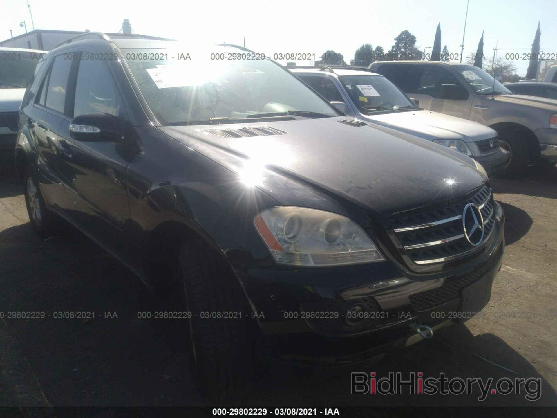 Photo 4JGBB86E87A156629 - MERCEDES-BENZ M-CLASS 2007