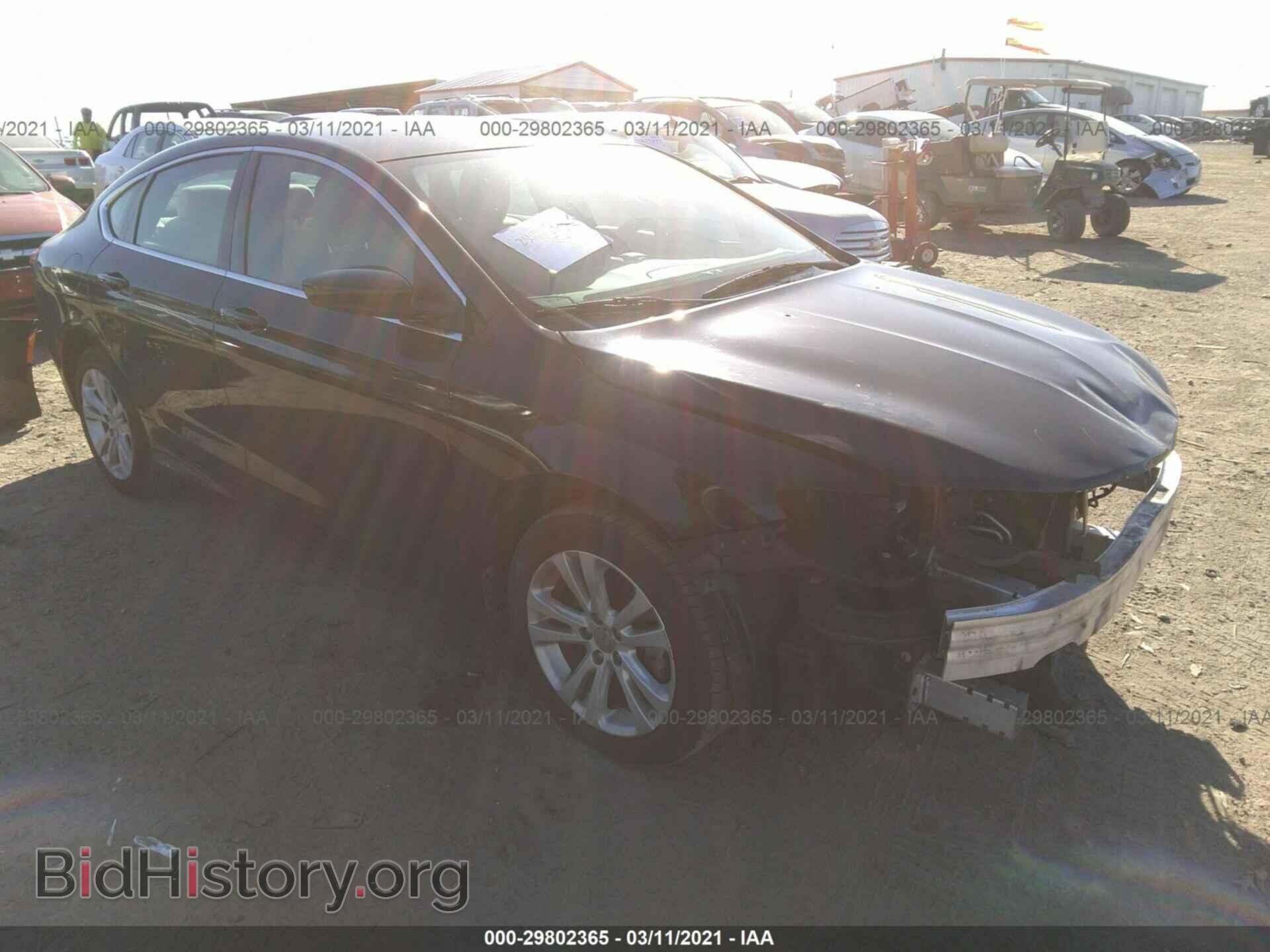 Фотография 1C3CCCAB8FN533221 - CHRYSLER 200 2015