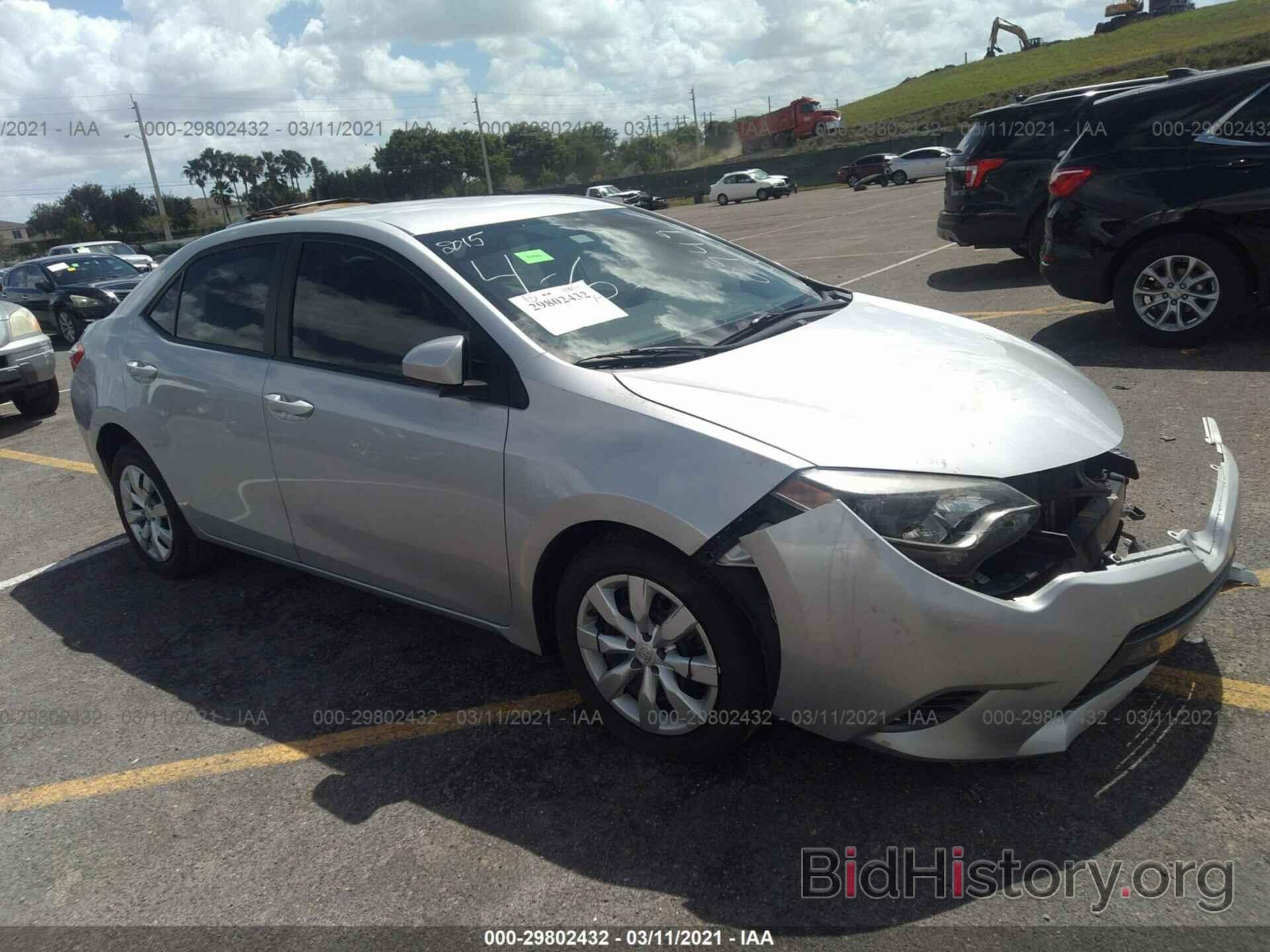 Photo 5YFBURHE9FP250949 - TOYOTA COROLLA 2015