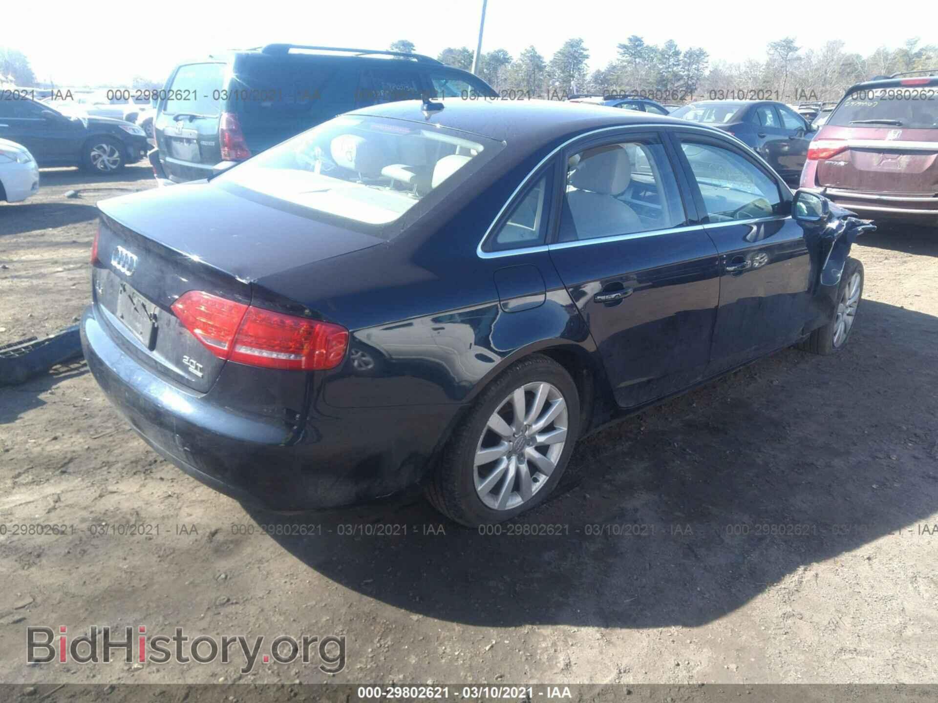2011 AUDI A4 - VIN: WAUFFAFL2BN004604 - Фото 4