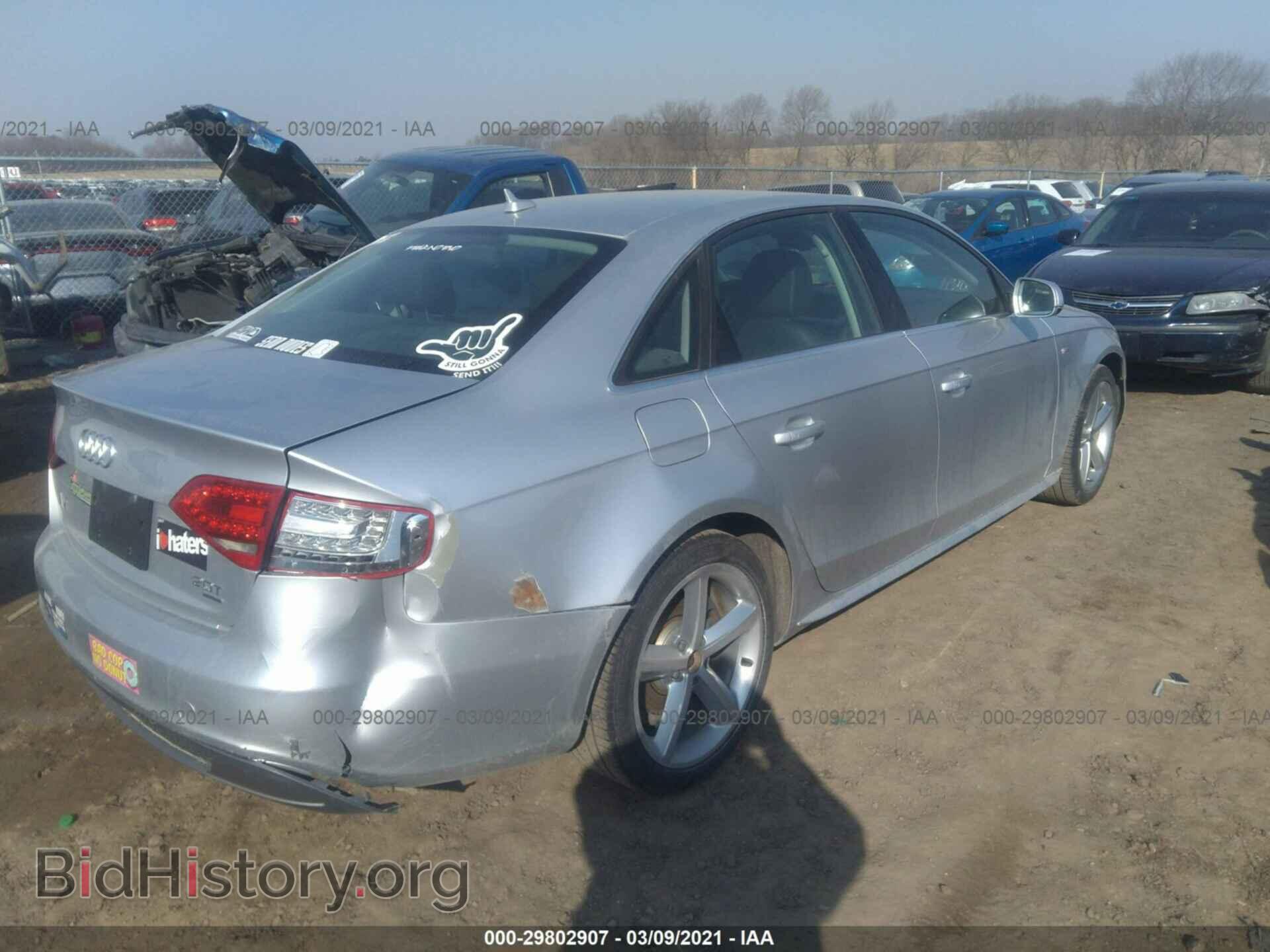2012 AUDI A4 - VIN: WAUFFAFLXCN008885 - Фото 4
