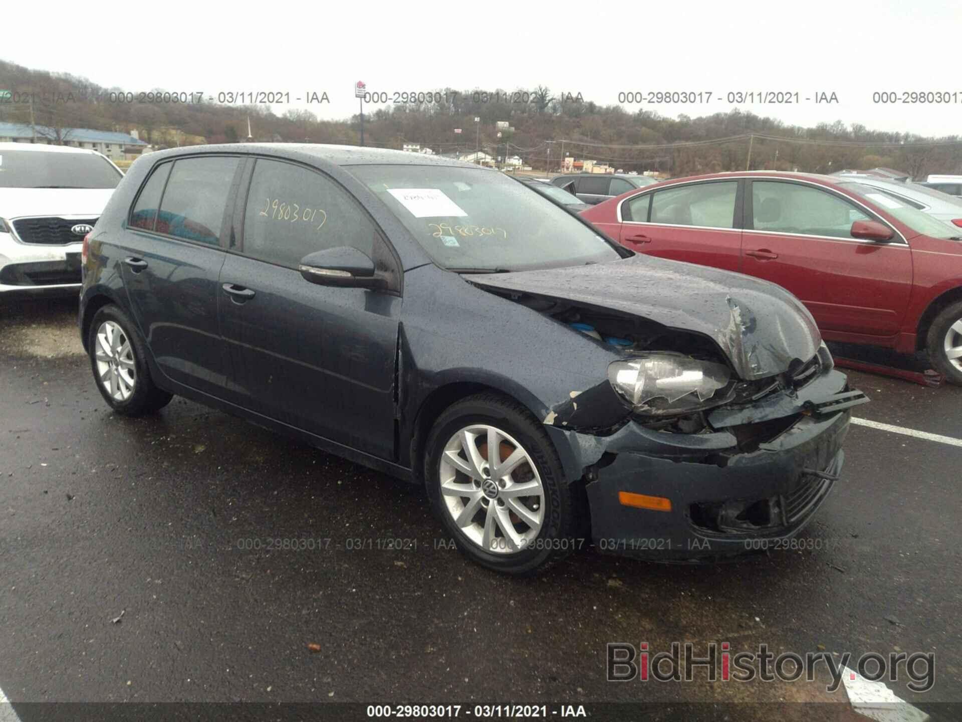 Photo WVWDB7AJ2CW303441 - VOLKSWAGEN GOLF 2012