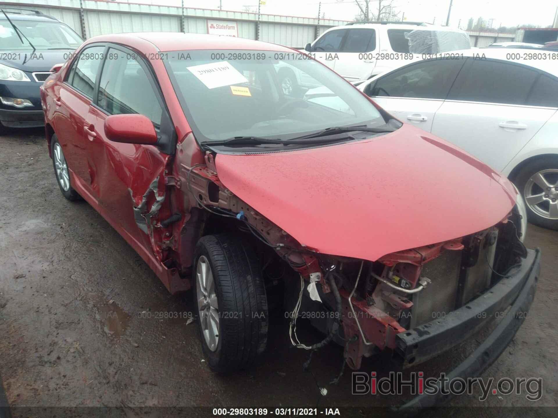 Photo 2T1BU4EE1AC443368 - TOYOTA COROLLA 2010