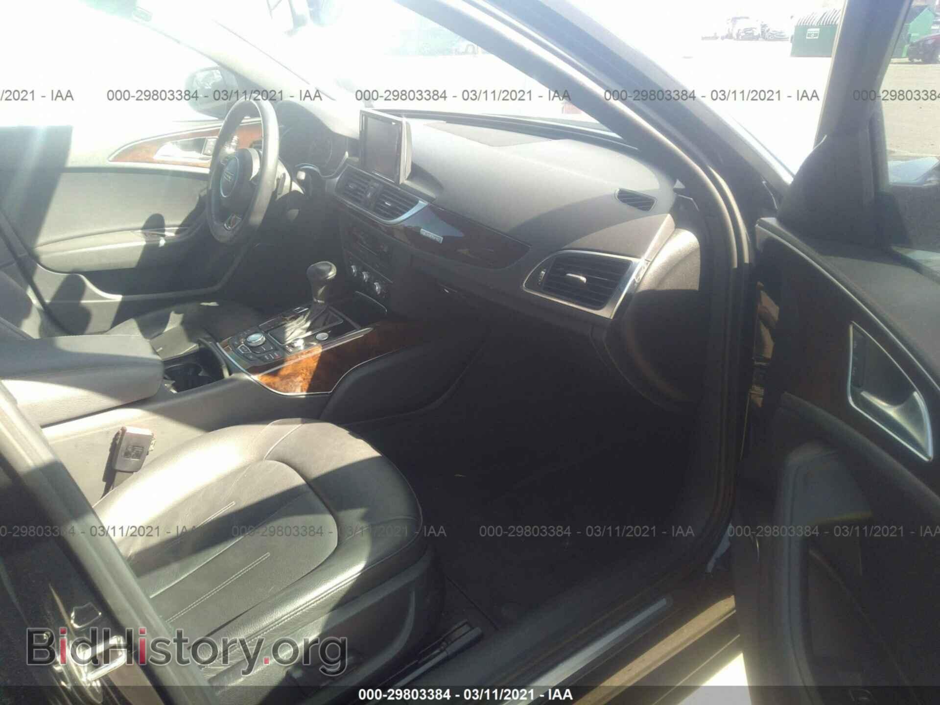 2013 AUDI A6 - VIN: WAUGFAFC6DN112151 - Фото 5