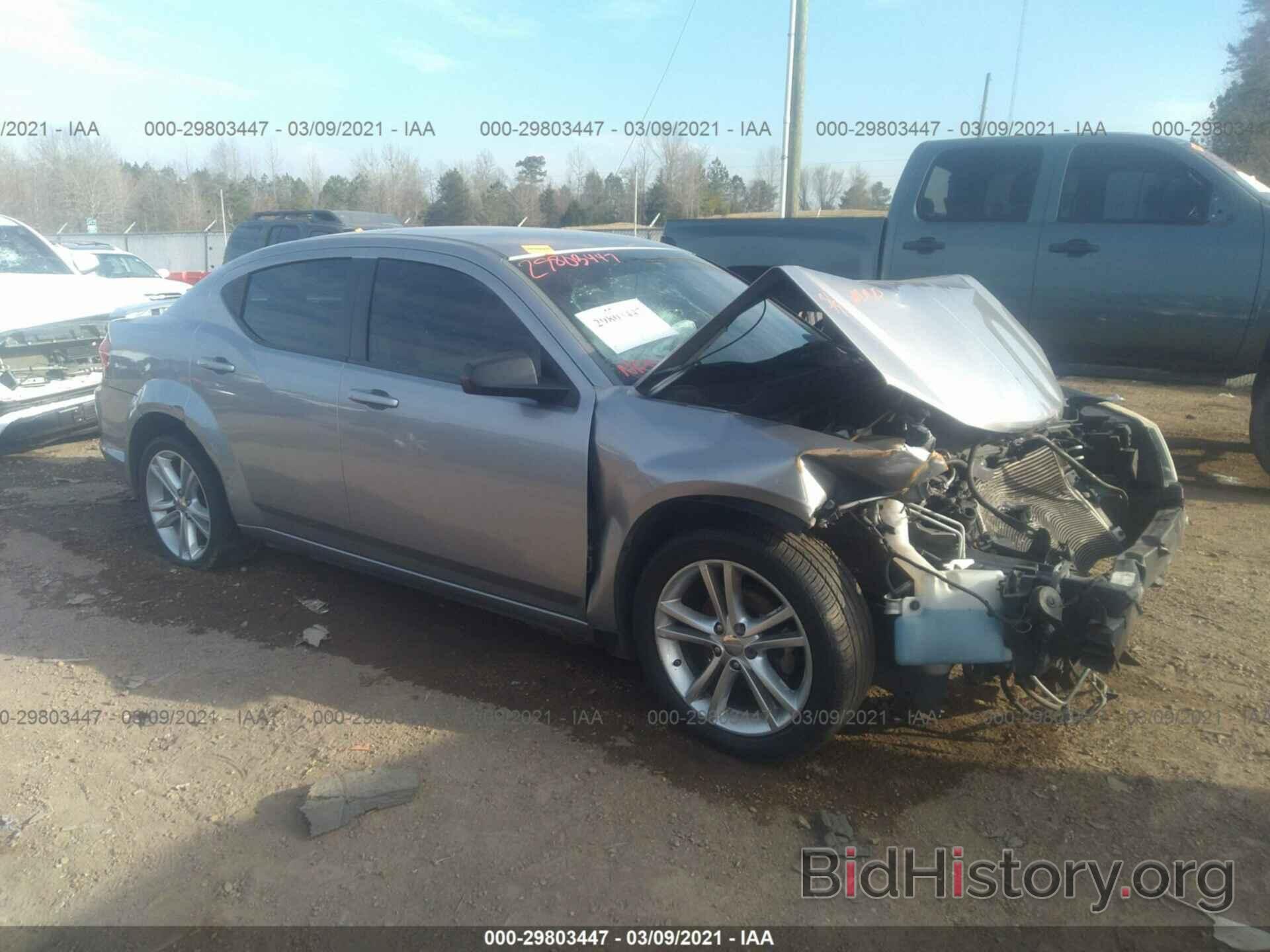 Photo 1C3CDZAB3EN133856 - DODGE AVENGER 2014