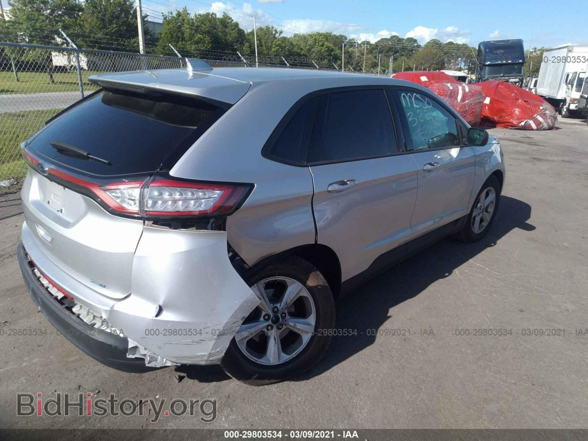 2016 FORD EDGE - VIN: 2FMPK4G99GBB14636 - Фото 4