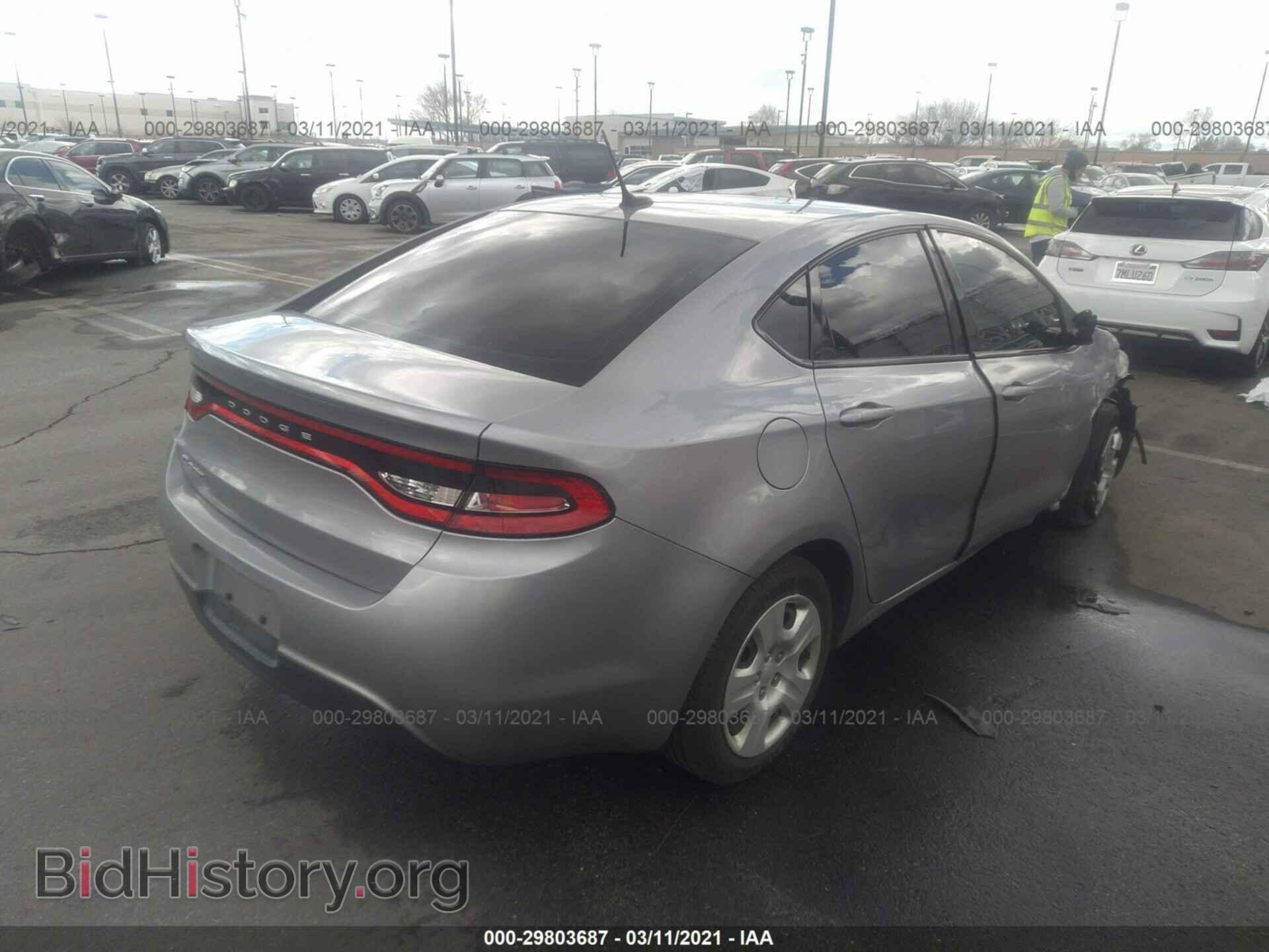 2016 DODGE DART - VIN: 1C3CDFAA2GD592522 - Фото 4