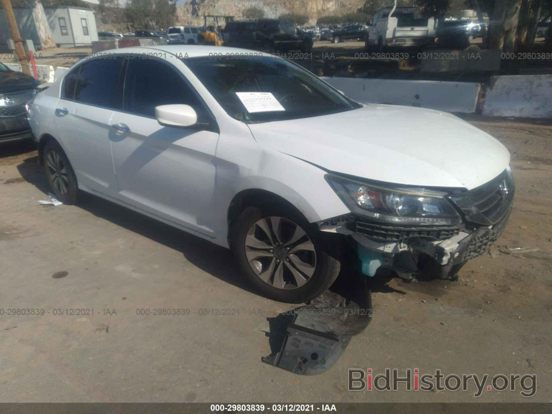 Photo 1HGCR2F39EA149221 - HONDA ACCORD SEDAN 2014