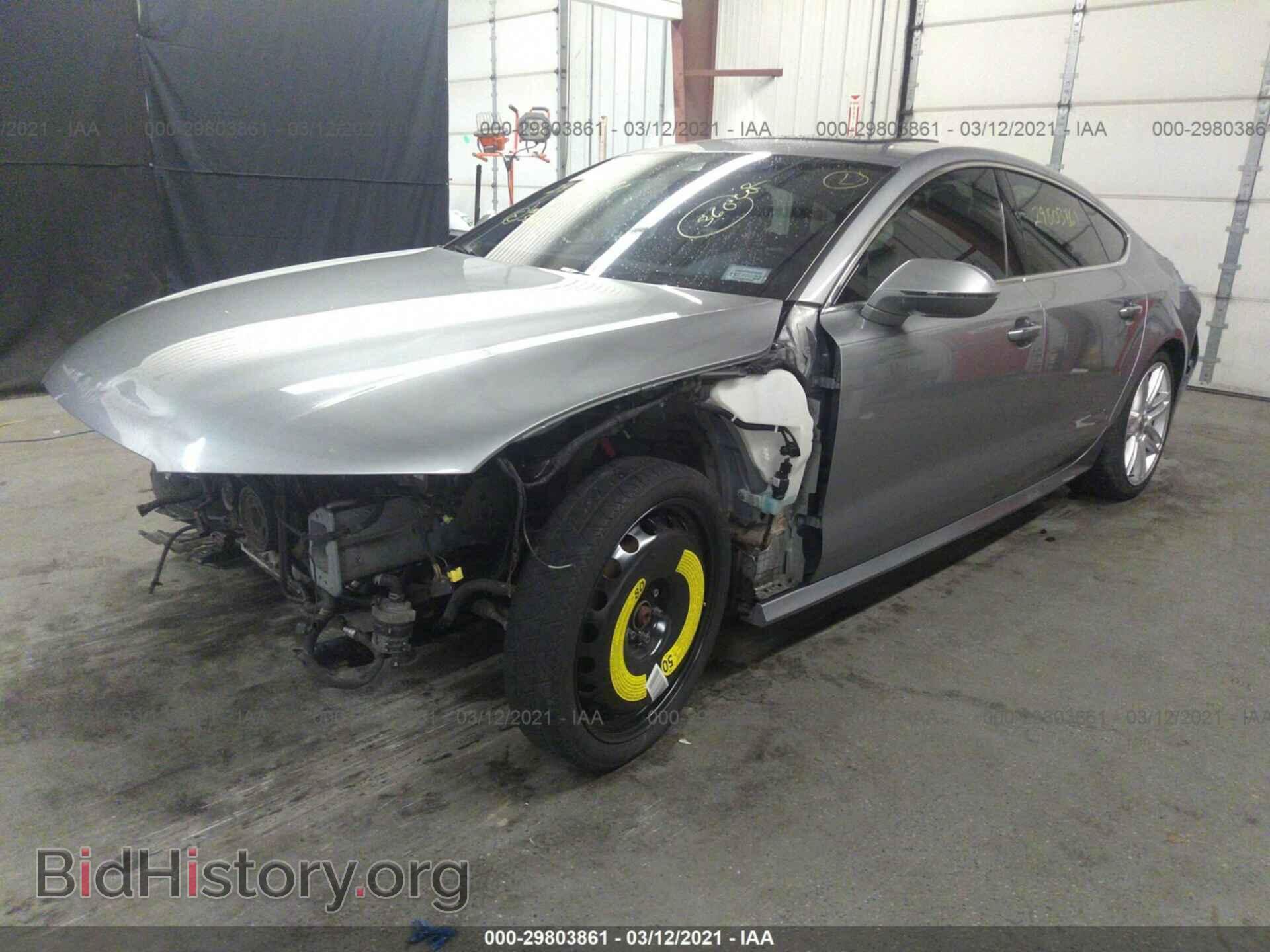 2016 AUDI A7 - VIN: WAUWGAFC1GN108263 - Фото 2