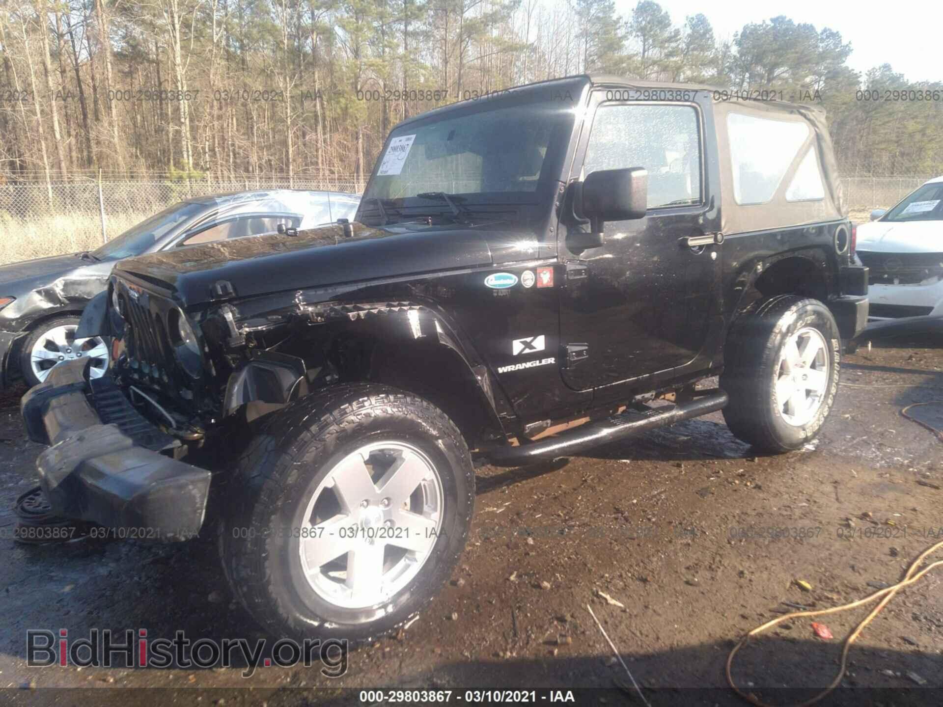 2008 JEEP WRANGLER - VIN: 1J4FA24188L558446 - Фото 2