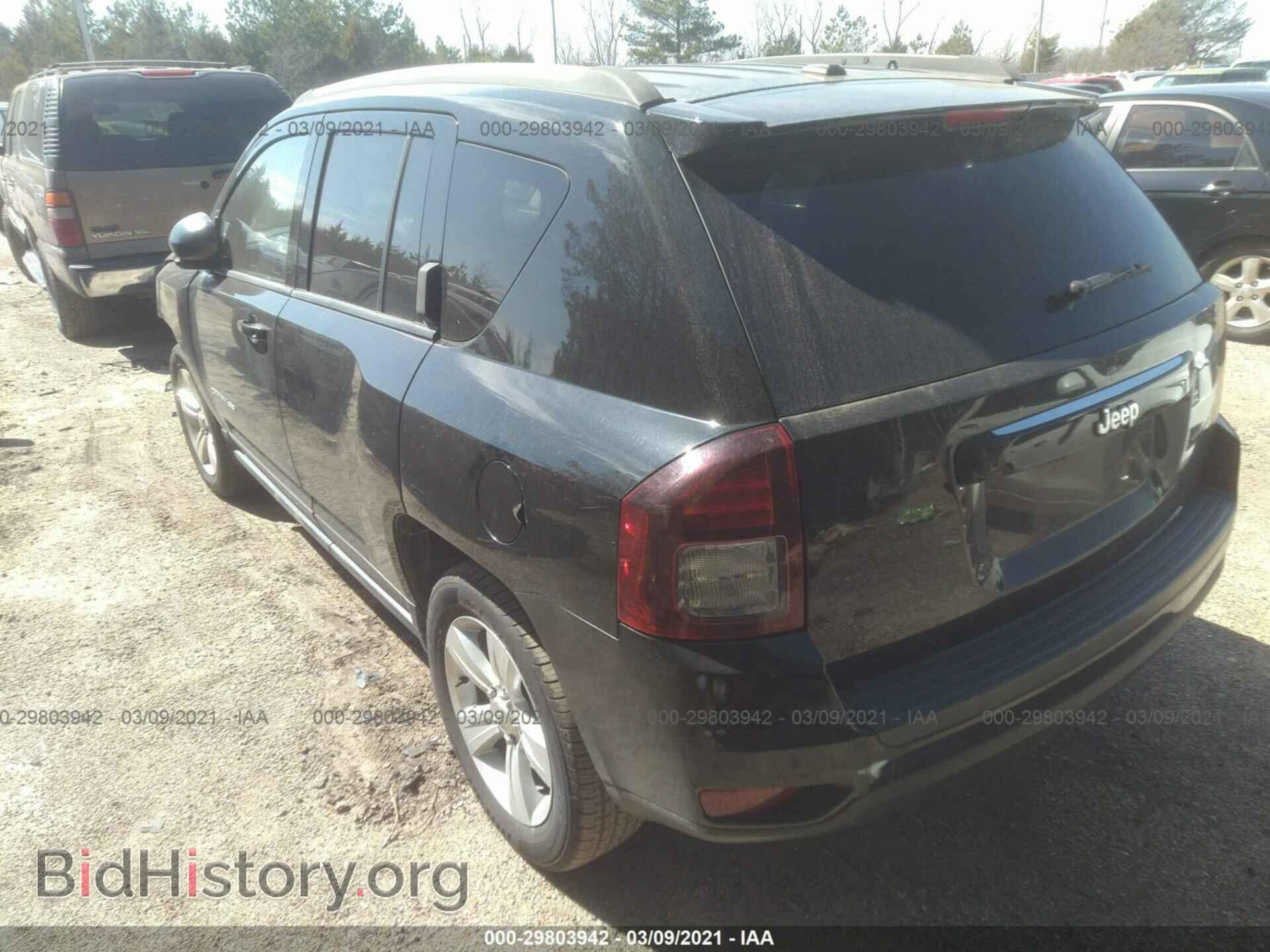 2016 JEEP COMPASS - VIN: 1C4NJCBA2GD568358 - Фото 3