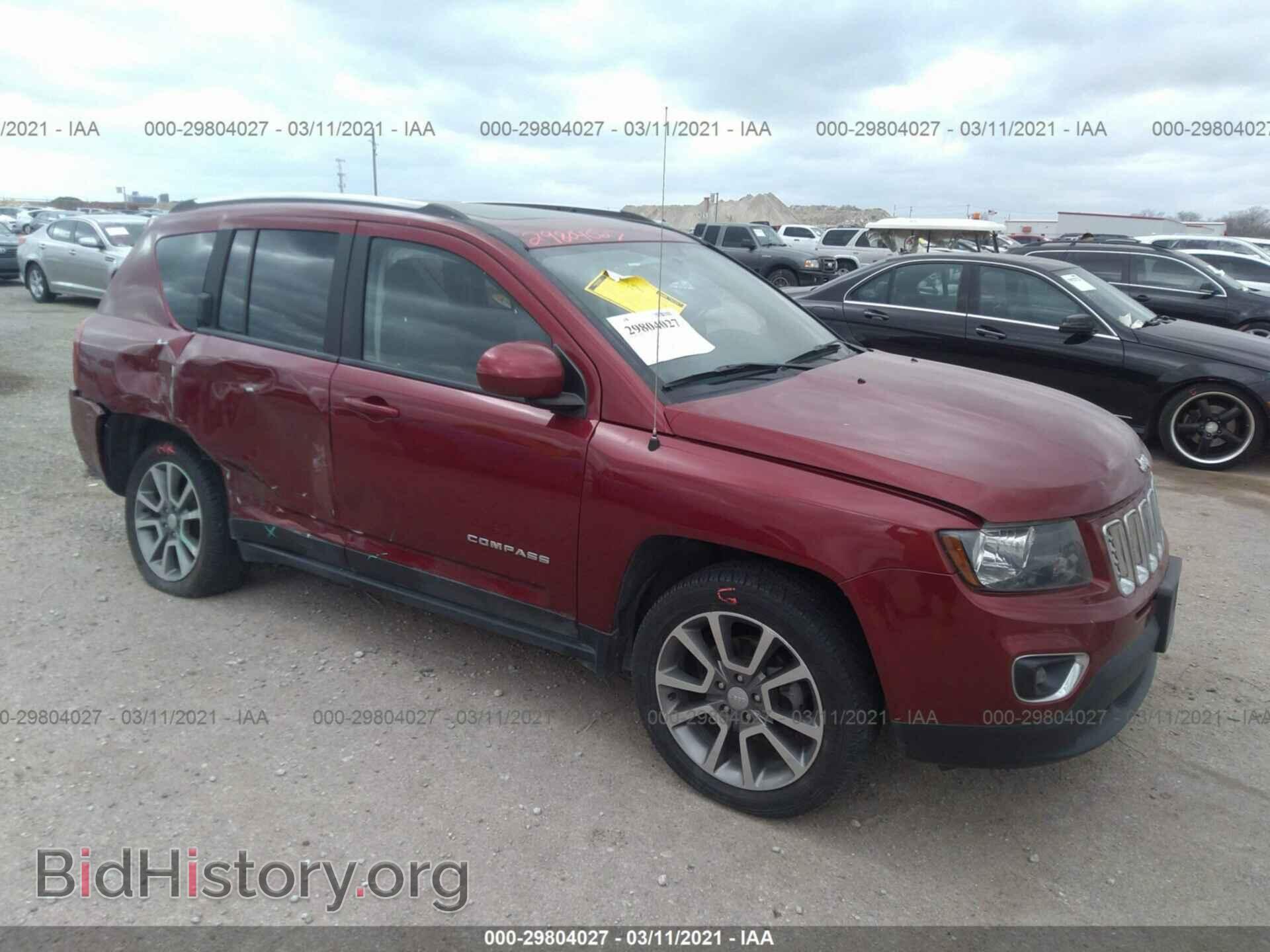 Фотография 1C4NJDEB6GD802513 - JEEP COMPASS 2016