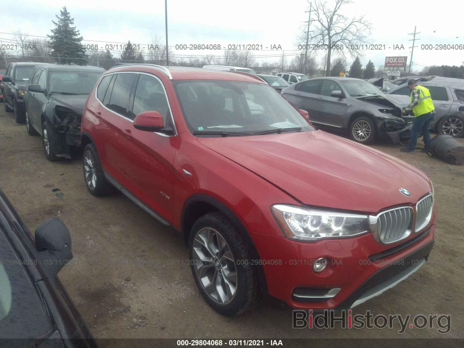 Фотография 5UXWX9C55G0D81129 - BMW X3 2016