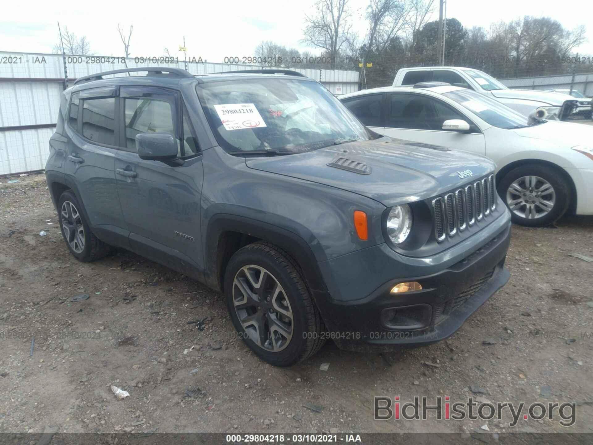 Фотография ZACCJABB5JPH03216 - JEEP RENEGADE 2018