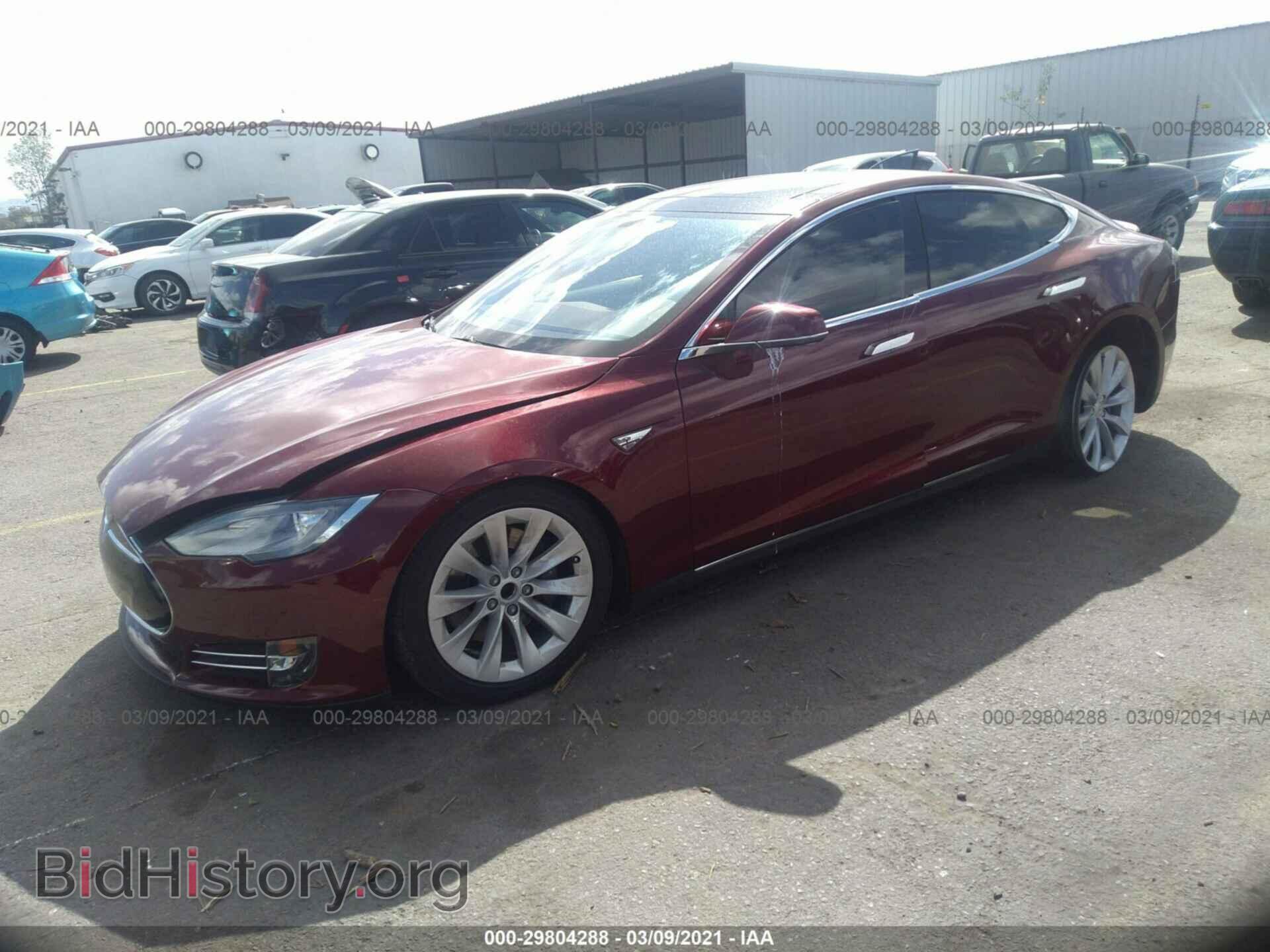2012 TESLA MODEL S - VIN: 5YJSA1DP2CFS00922 - Фото 2