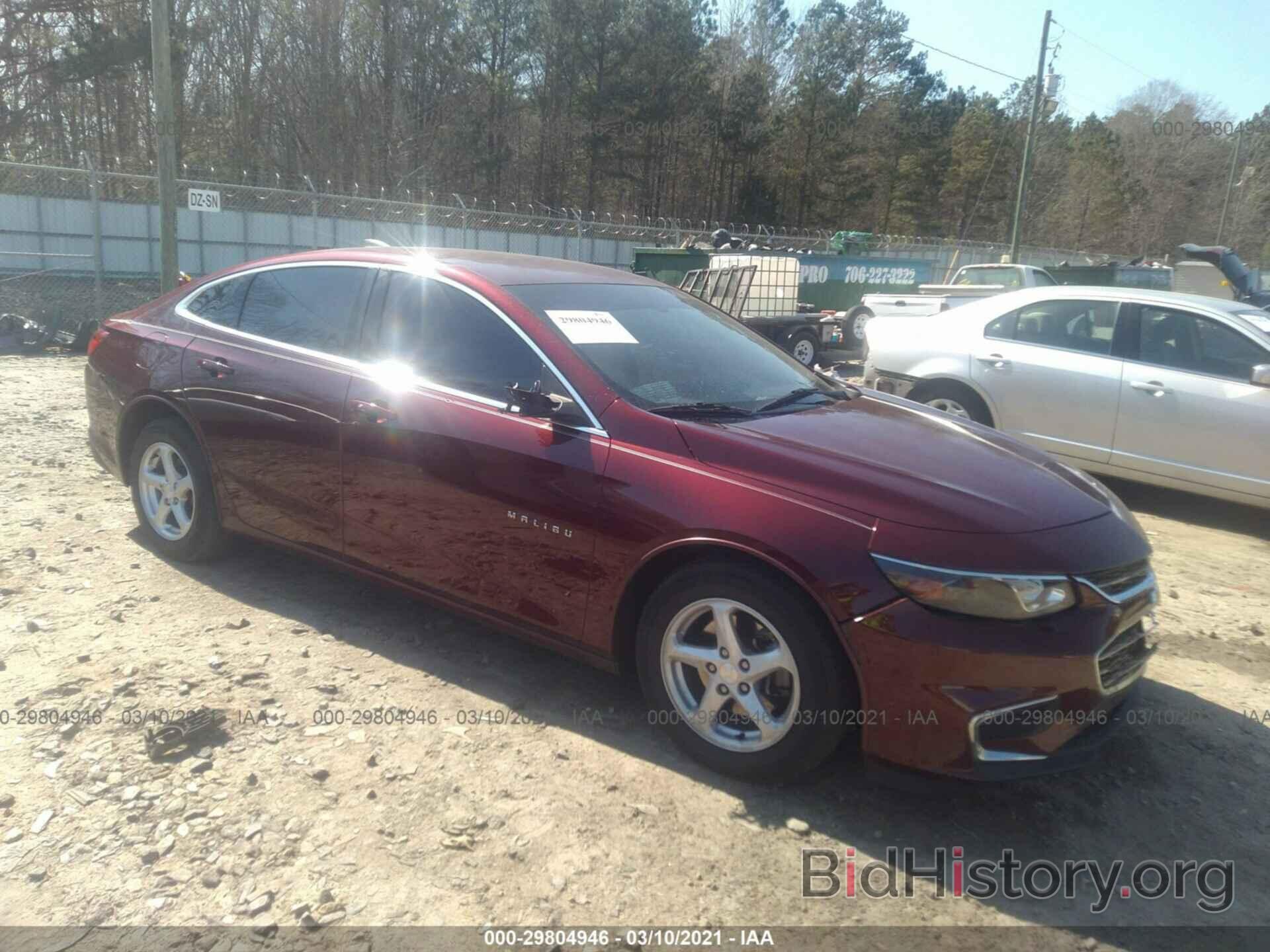 Photo 1G1ZB5ST1GF247047 - CHEVROLET MALIBU 2016