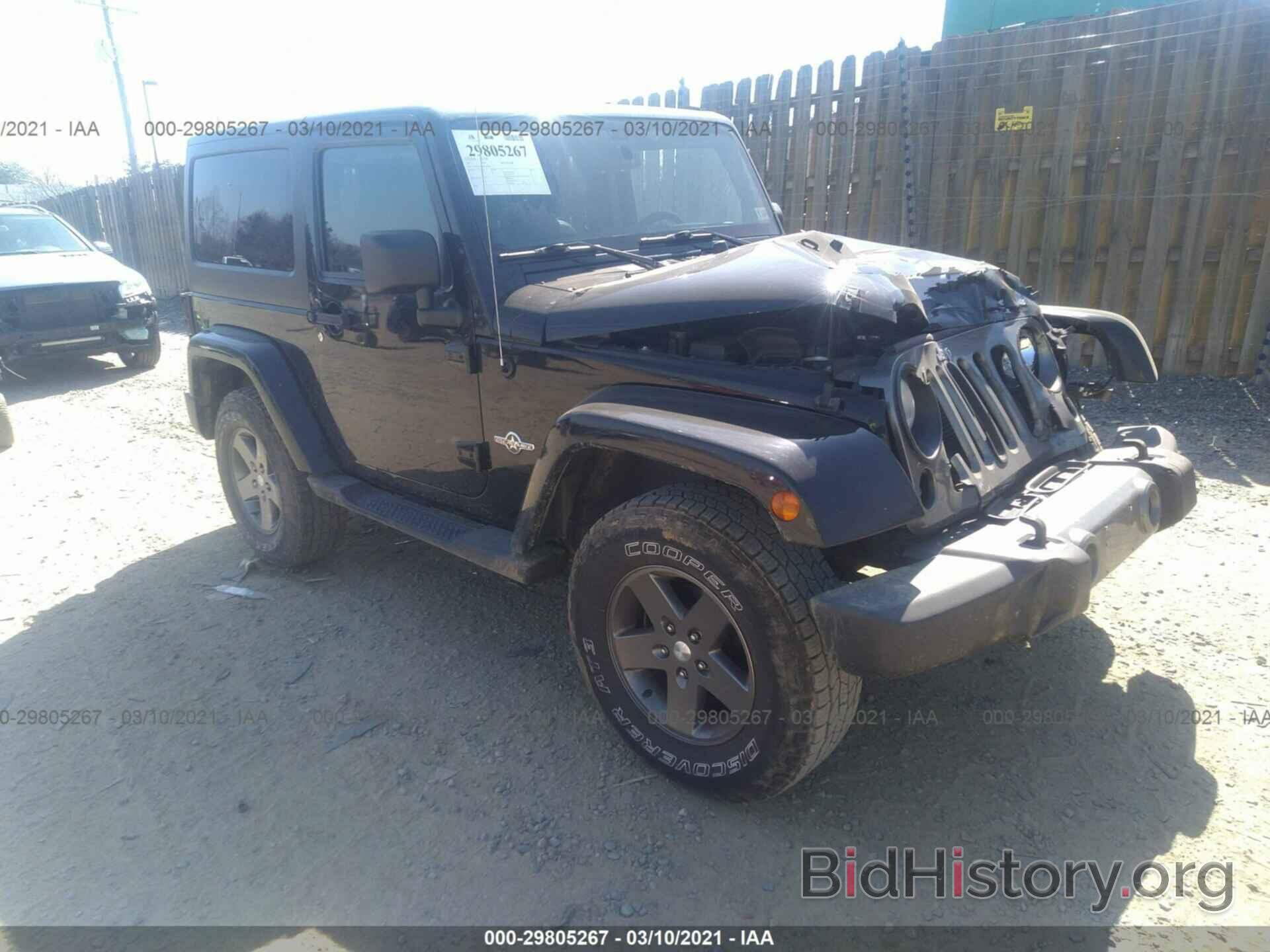 Photo 1C4GJWAG8DL628824 - JEEP WRANGLER 2013