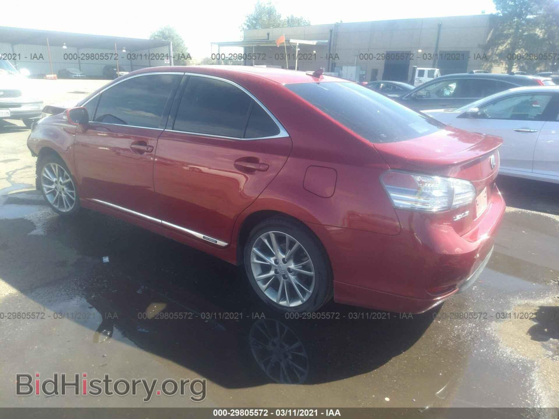 2010 LEXUS HS 250H - VIN: JTHBB1BA3A2004207 - Фото 3
