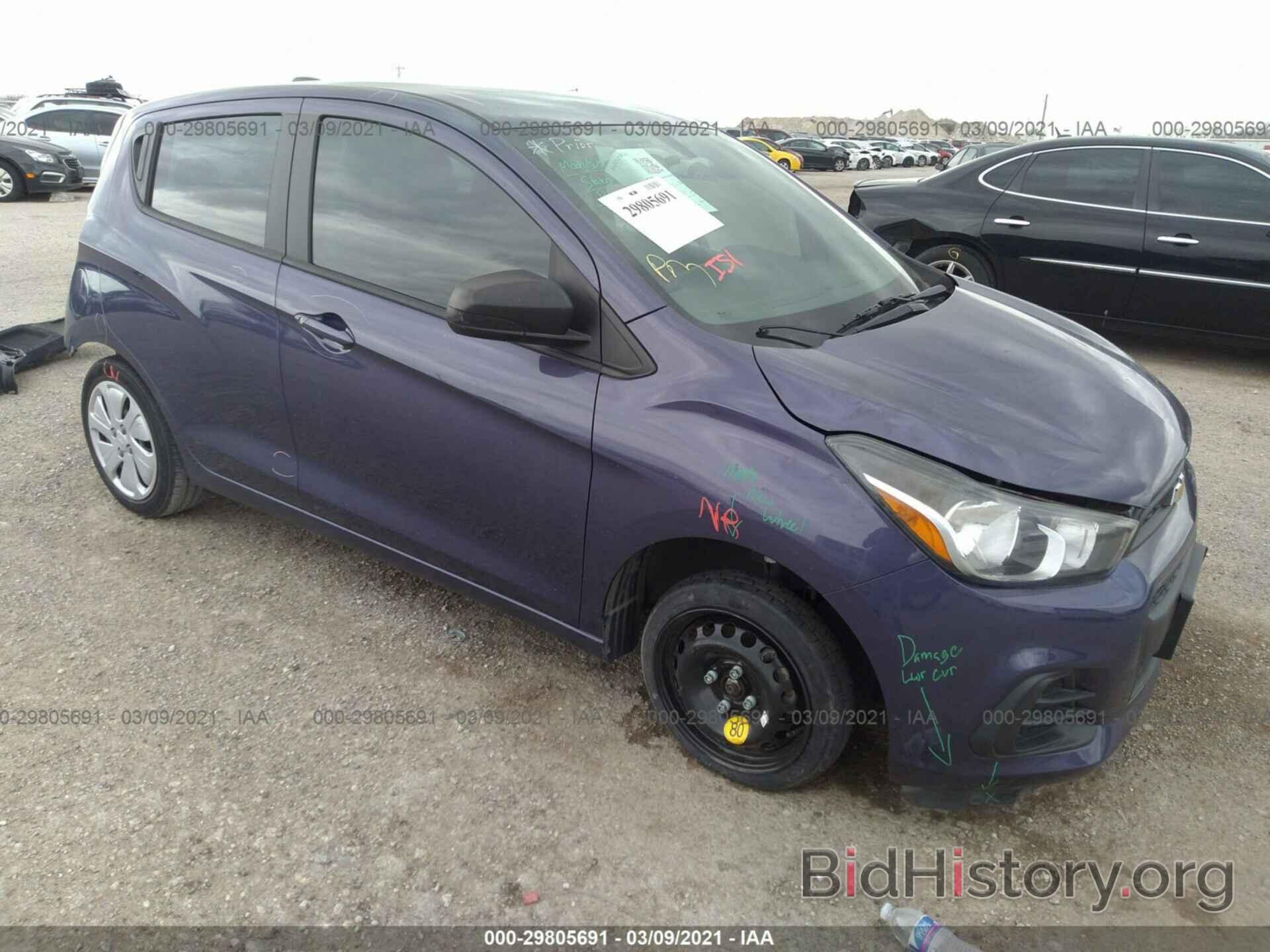 Photo KL8CB6SA8GC603506 - CHEVROLET SPARK 2016