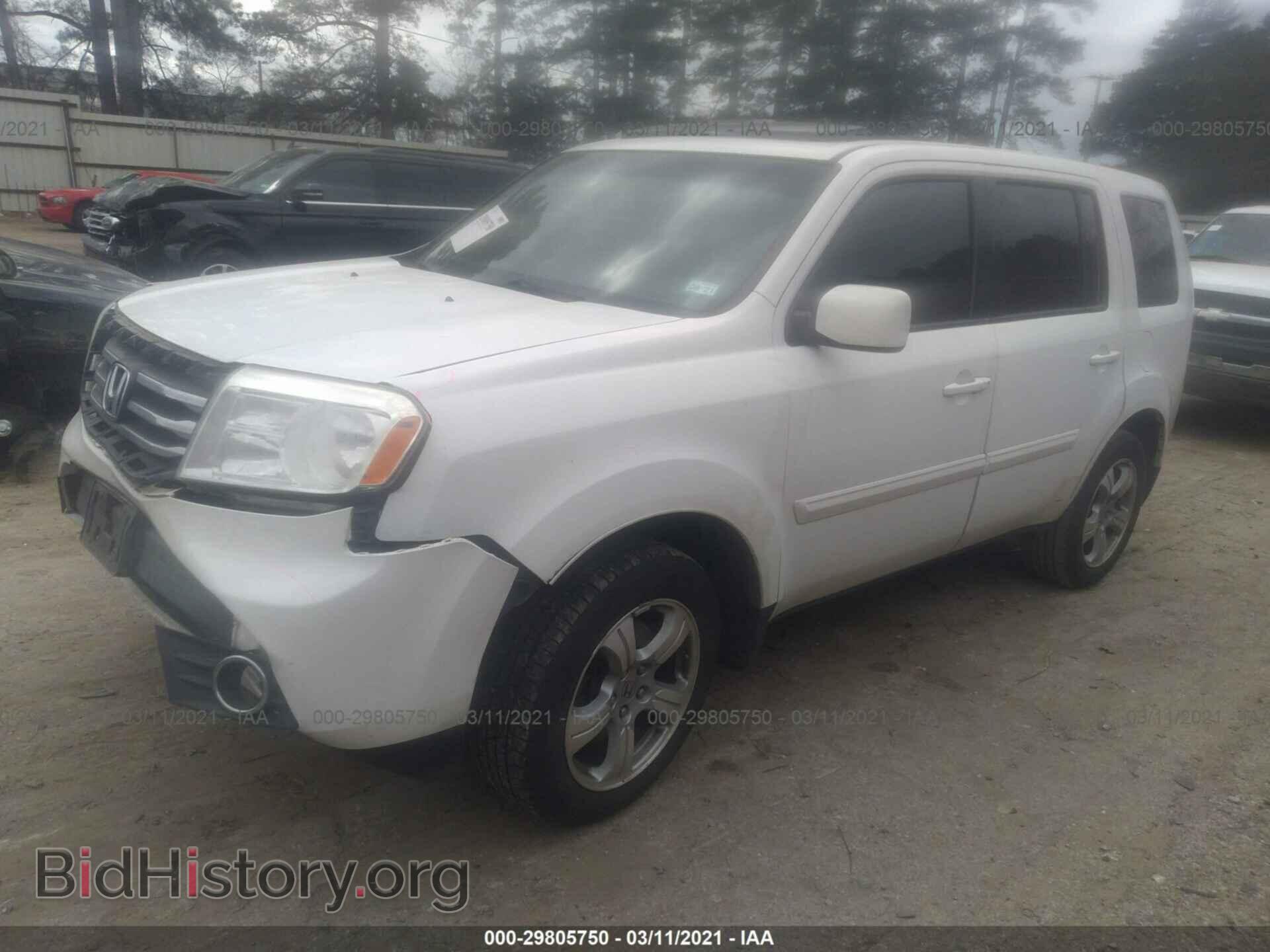 2012 HONDA PILOT - VIN: 5FNYF3H60CB039060 - Фото 2