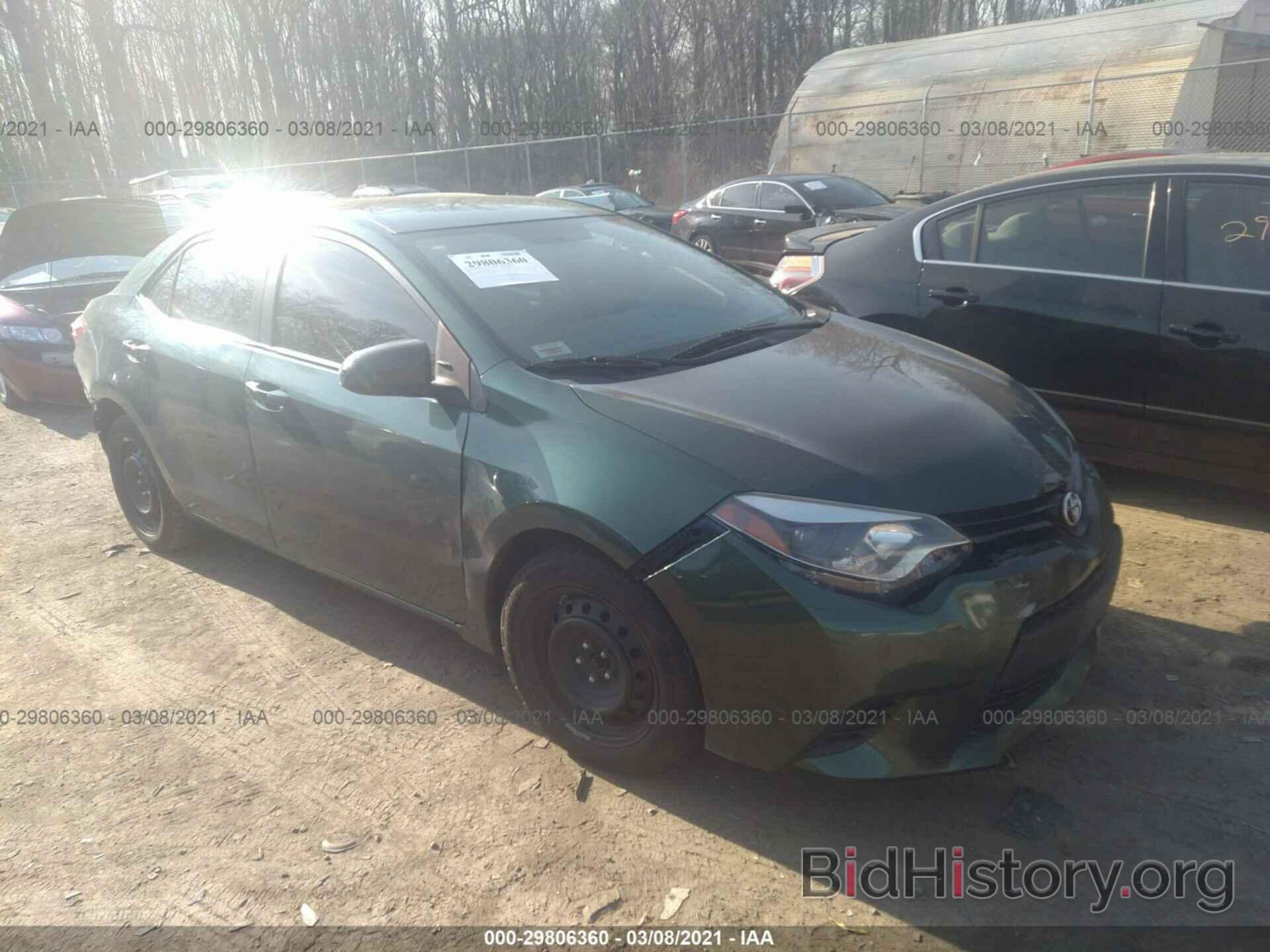 Photo 2T1BURHE2EC020636 - TOYOTA COROLLA 2014