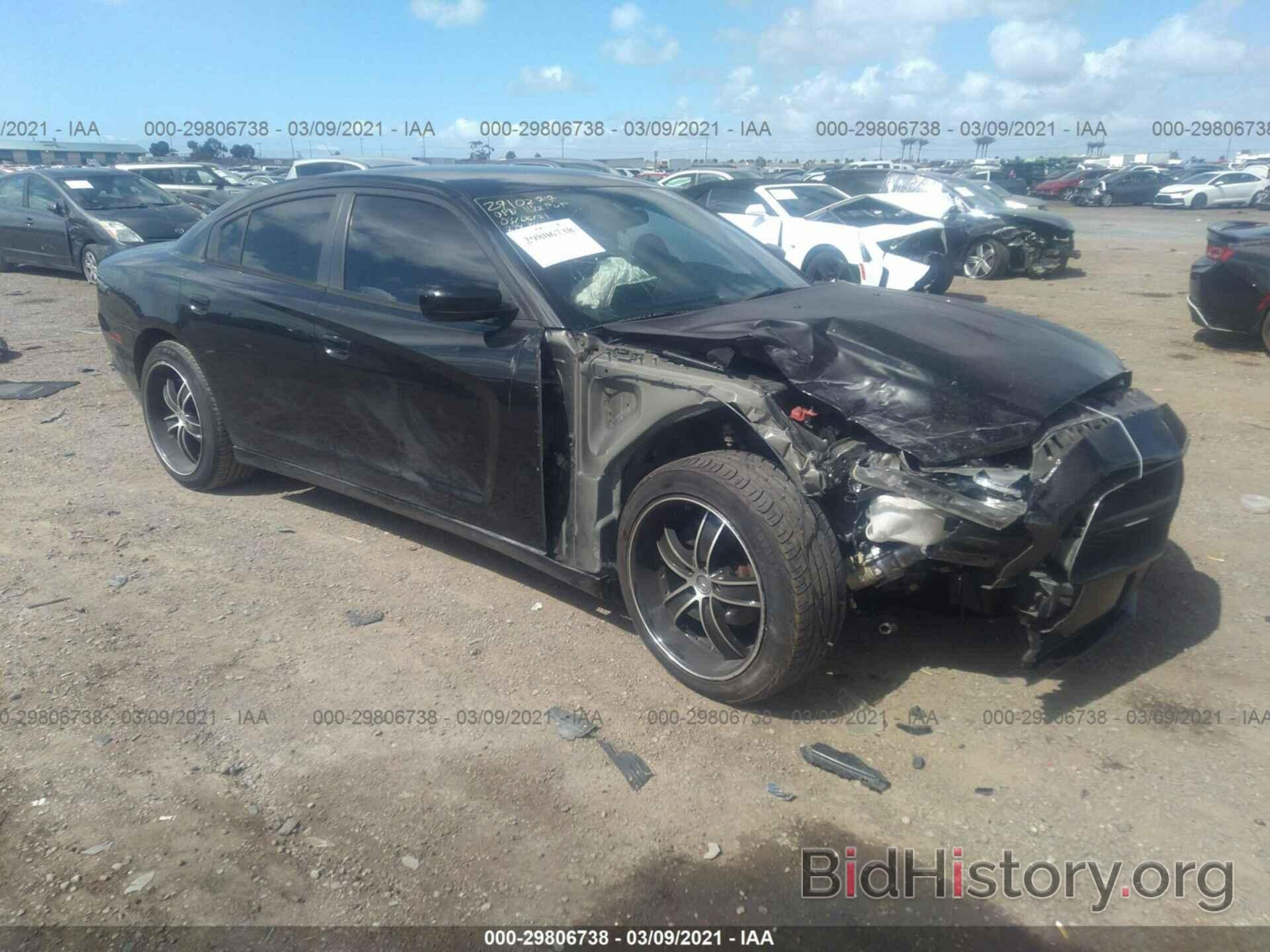 Photo 2C3CDXBG6EH116931 - DODGE CHARGER 2014