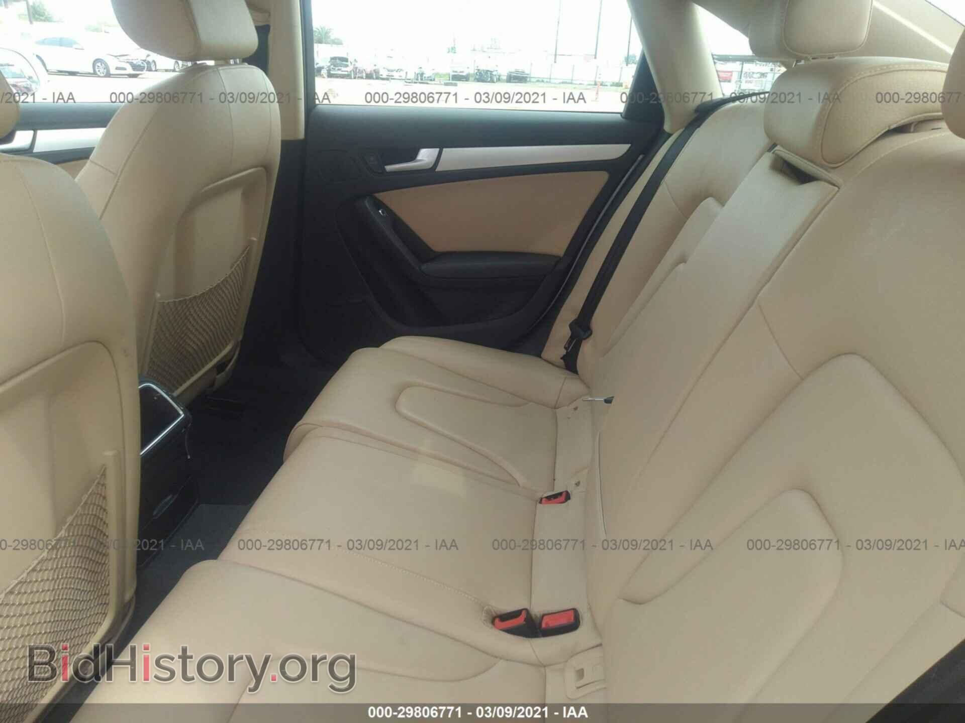 2014 AUDI A4 - VIN: WAUAFAFL2EN024222 - Photo 8