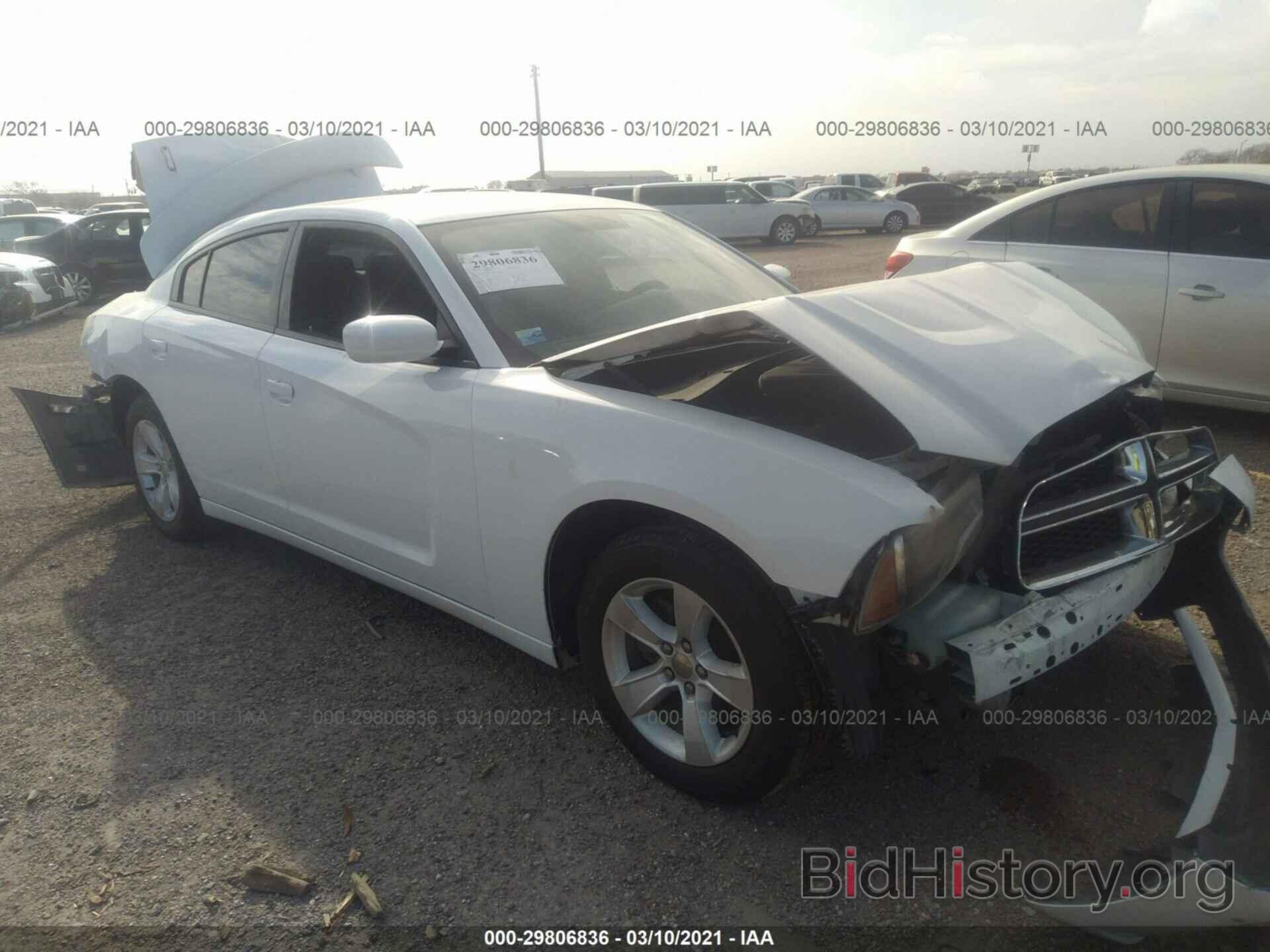 Photo 2C3CDXBG7CH161552 - DODGE CHARGER 2012