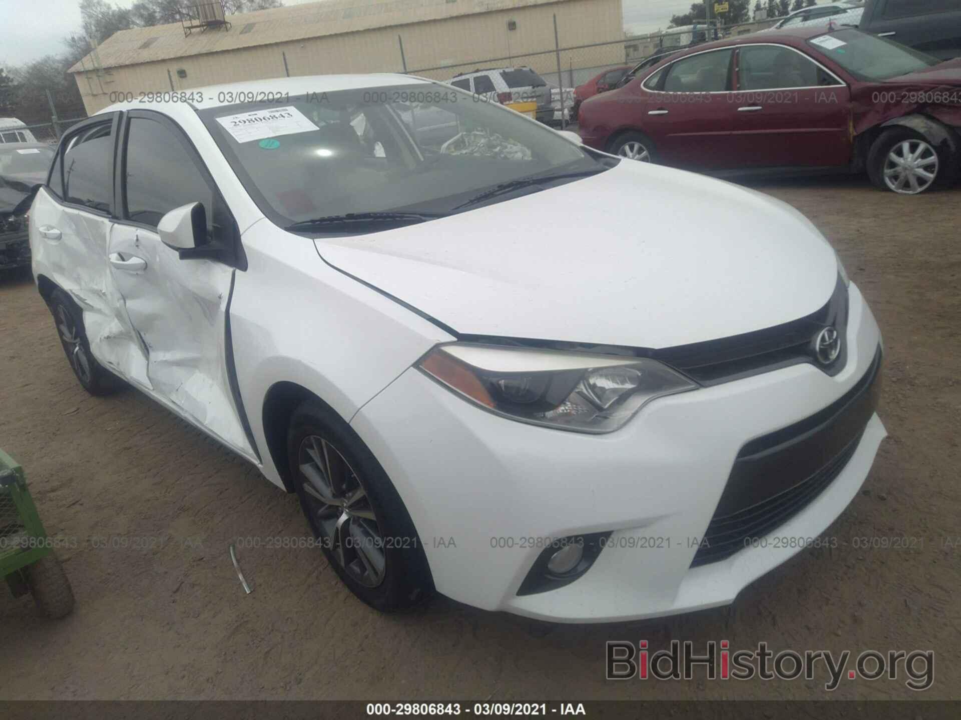 Photo 5YFBURHE9GP458363 - TOYOTA COROLLA 2016