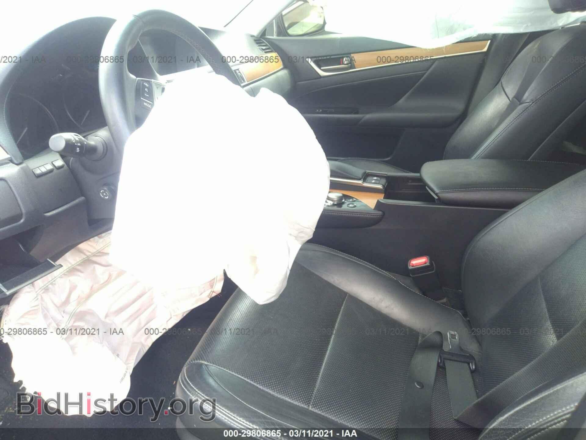 2013 LEXUS GS 450H - VIN: JTHBS1BL8D5006085 - Фото 5