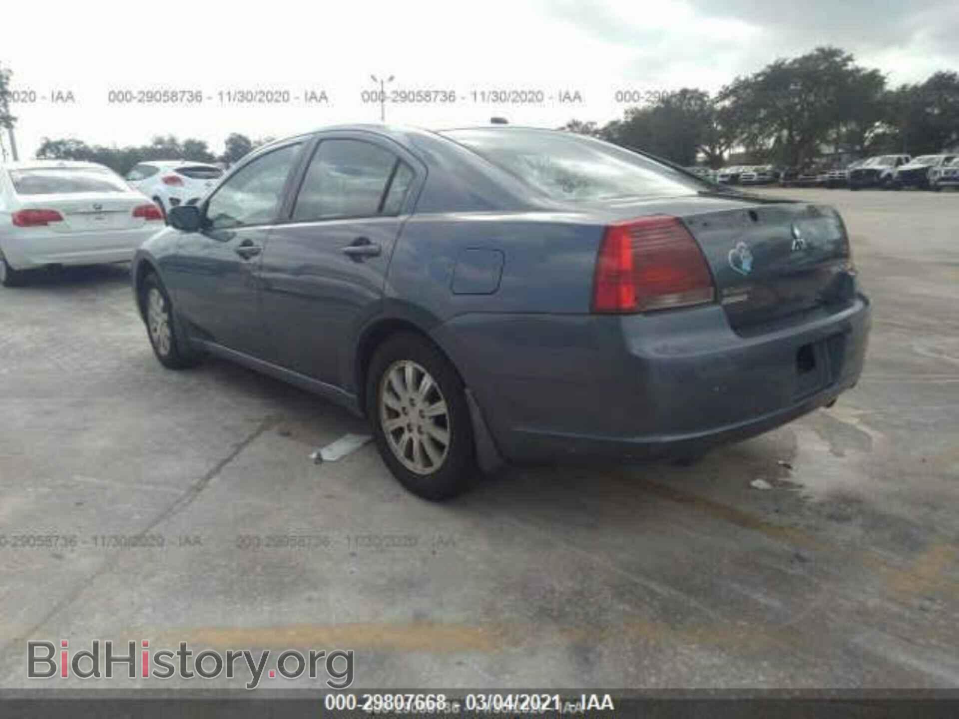 2008 MITSUBISHI GALANT - VIN: 4A3AB56F78E012553 - Фото 3