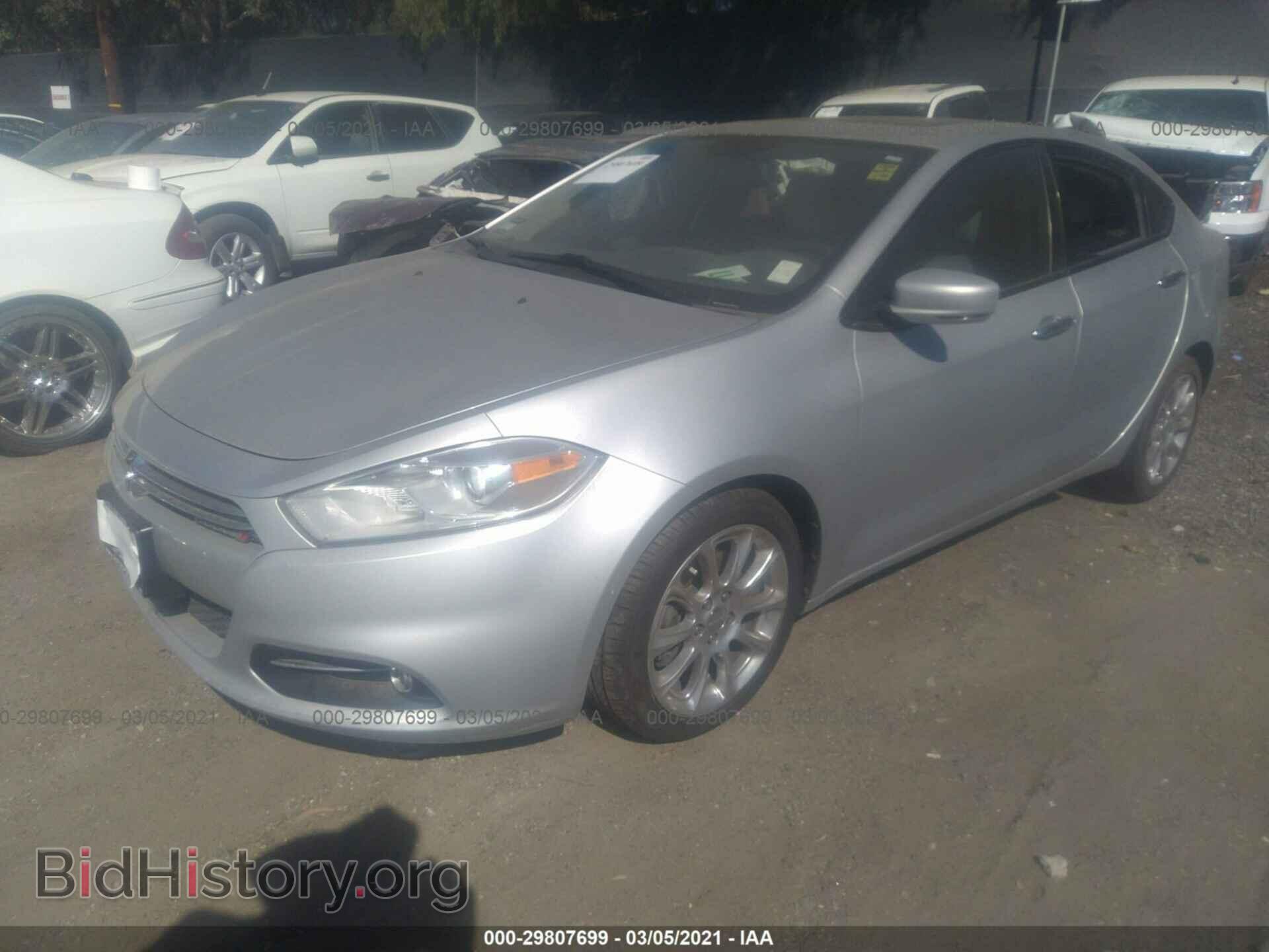 2013 DODGE DART - VIN: 1C3CDFCH8DD133839 - Фото 2