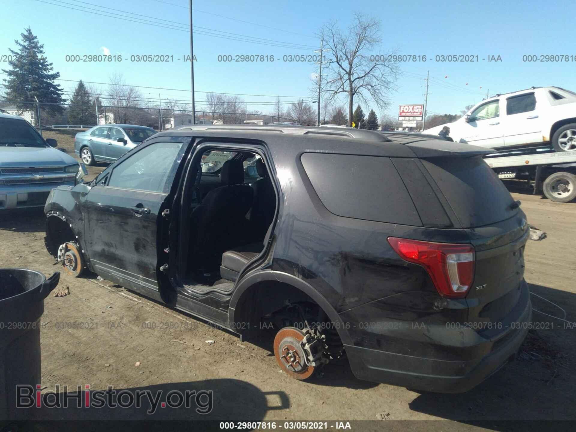 2018 FORD EXPLORER - VIN: 1FM5K8D87JGB77048 - Фото 3